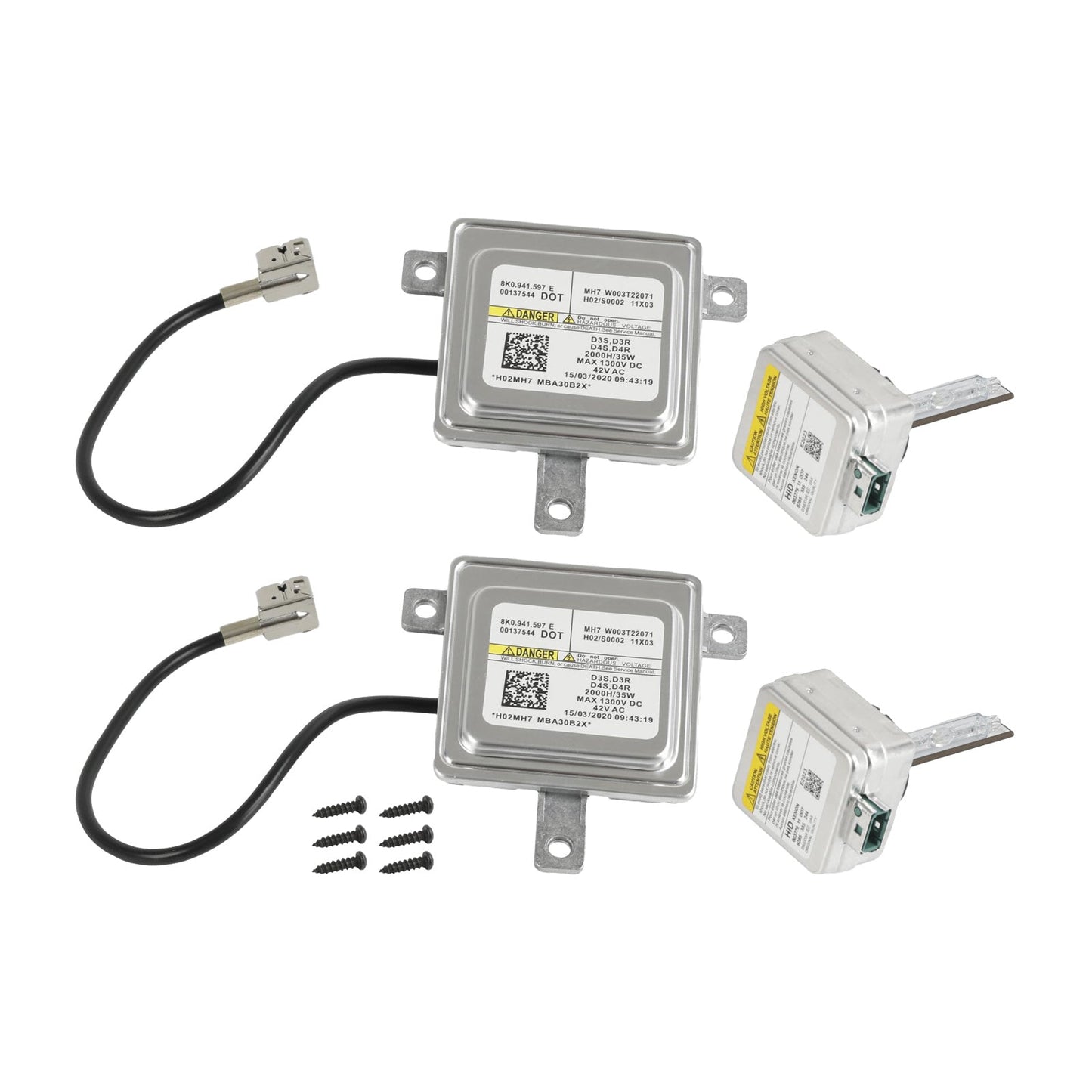 Module de contrôle d'éclairage HID pour Audi A4 S4 2010-2016, ballast xénon et ampoule D3S 8K0941597E