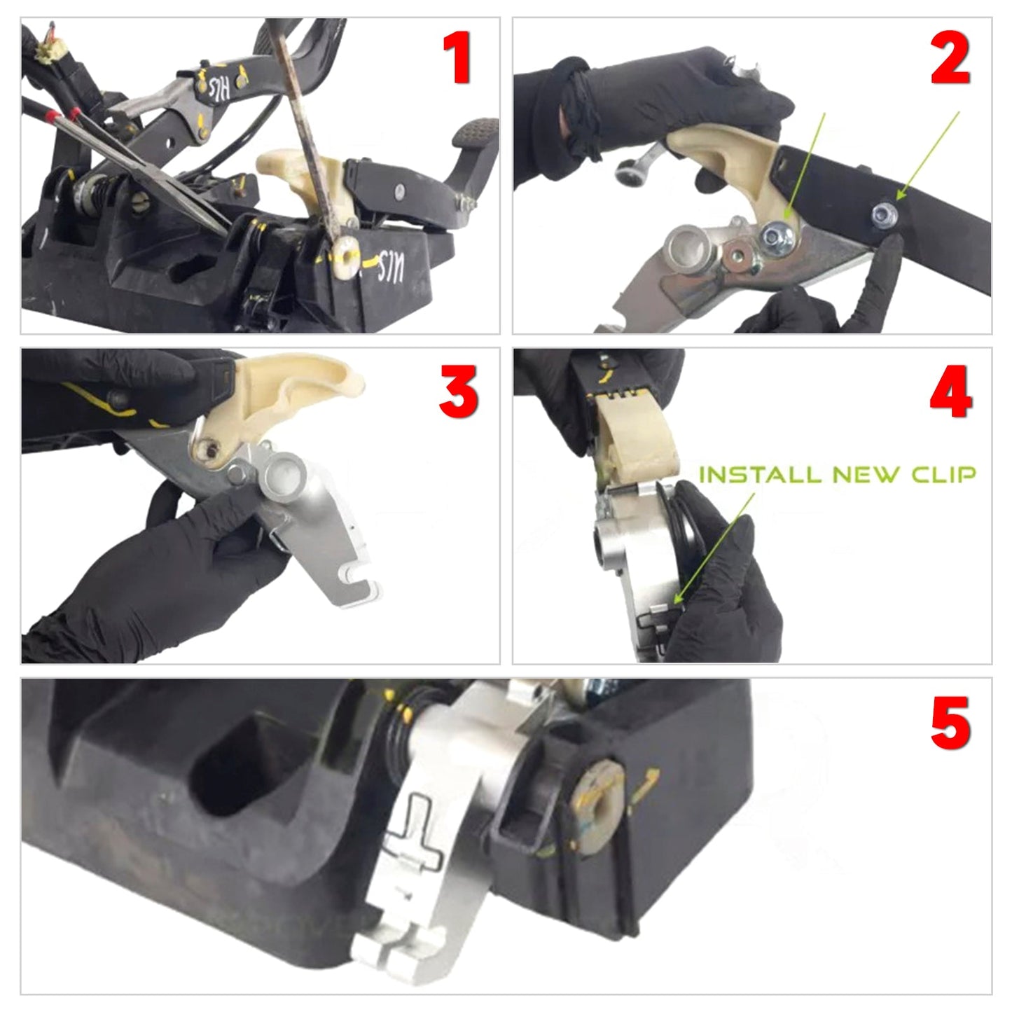 Support de pivot de réparation de pédale pour embrayage à câble Chevrolet Spark 2009-2012 96683849 95962968