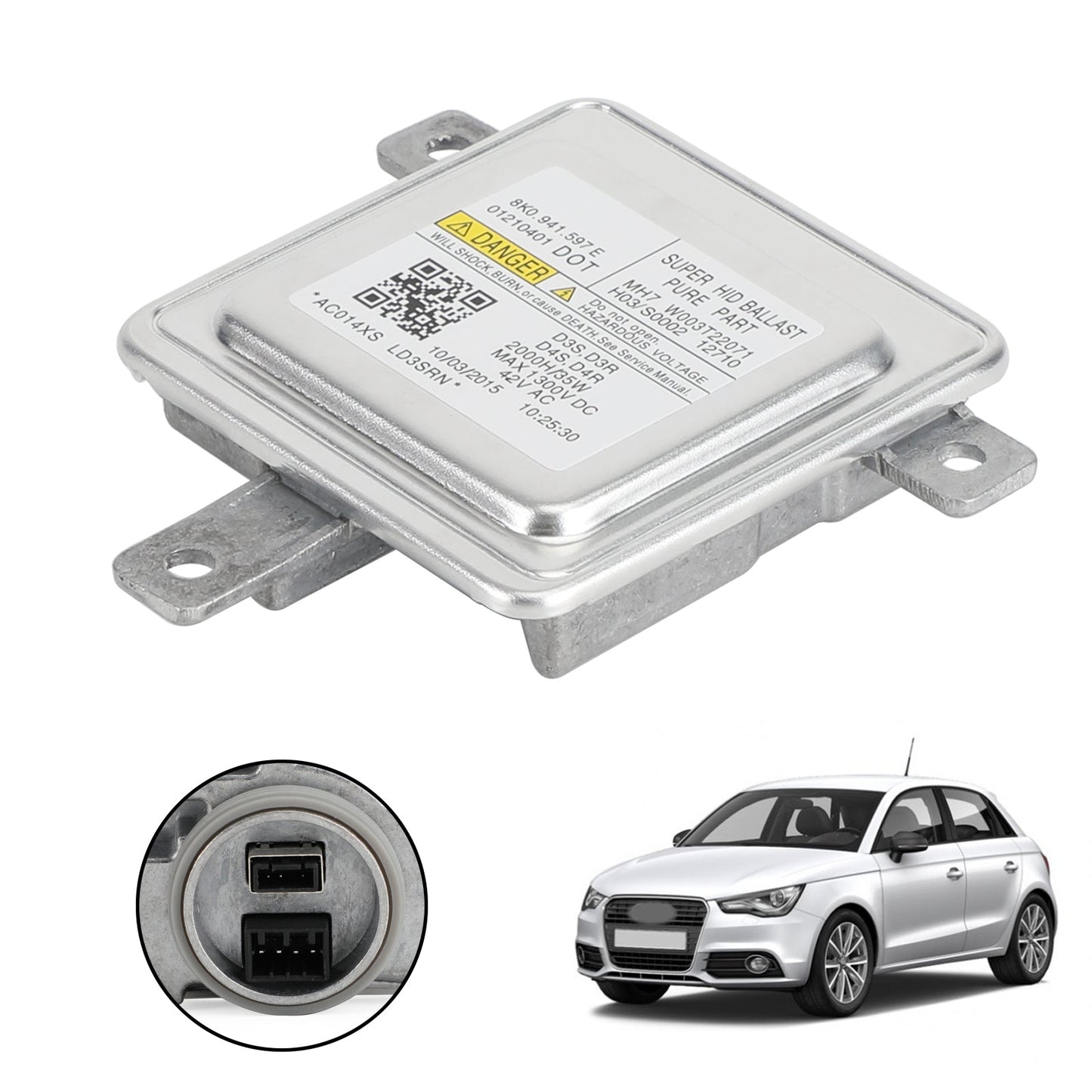 Unité de commande de ballast de phare au xénon HID pour Audi A5 S5 RS5 2008-2016 8K0941597E 8K0941597