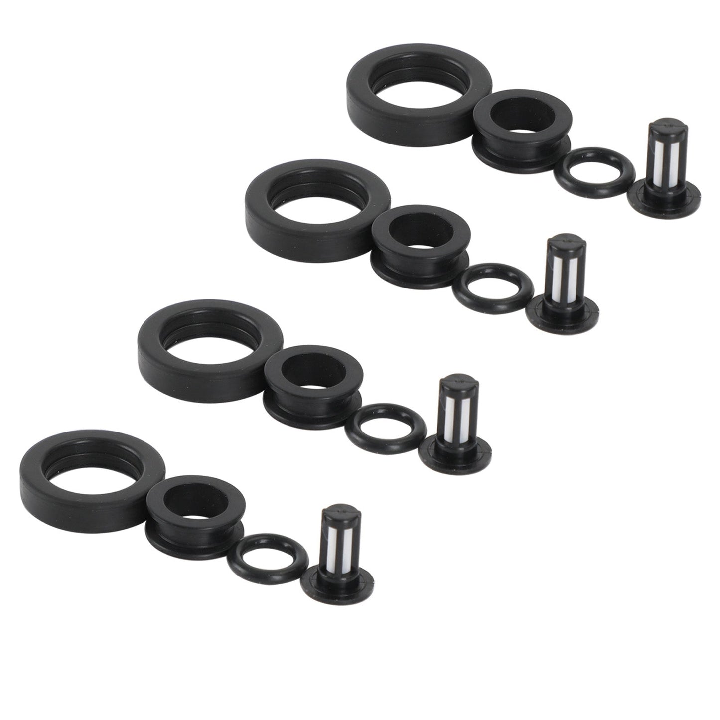 1996-2000 Honda Civic/ 1998-2002 Accord/ 1997-2001 Prelude 4PCS Fuel Injectors Repair Kit 06164P2J000