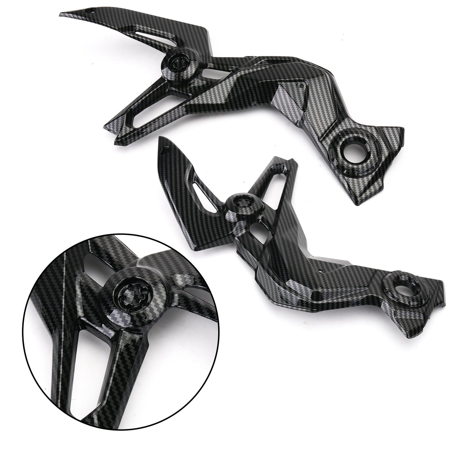 Embellecedor de marco de plástico ABS para motocicleta Kawasaki Z900 2020-2021