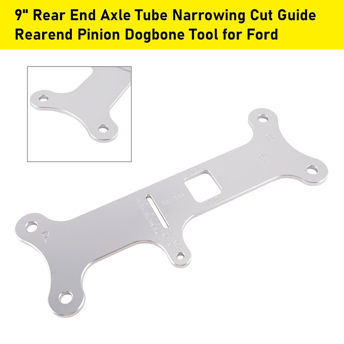 Ford 9" Rear End Axle Tube Narrowing Cut Guide Rearend Pinion Dogbone Tool 551382