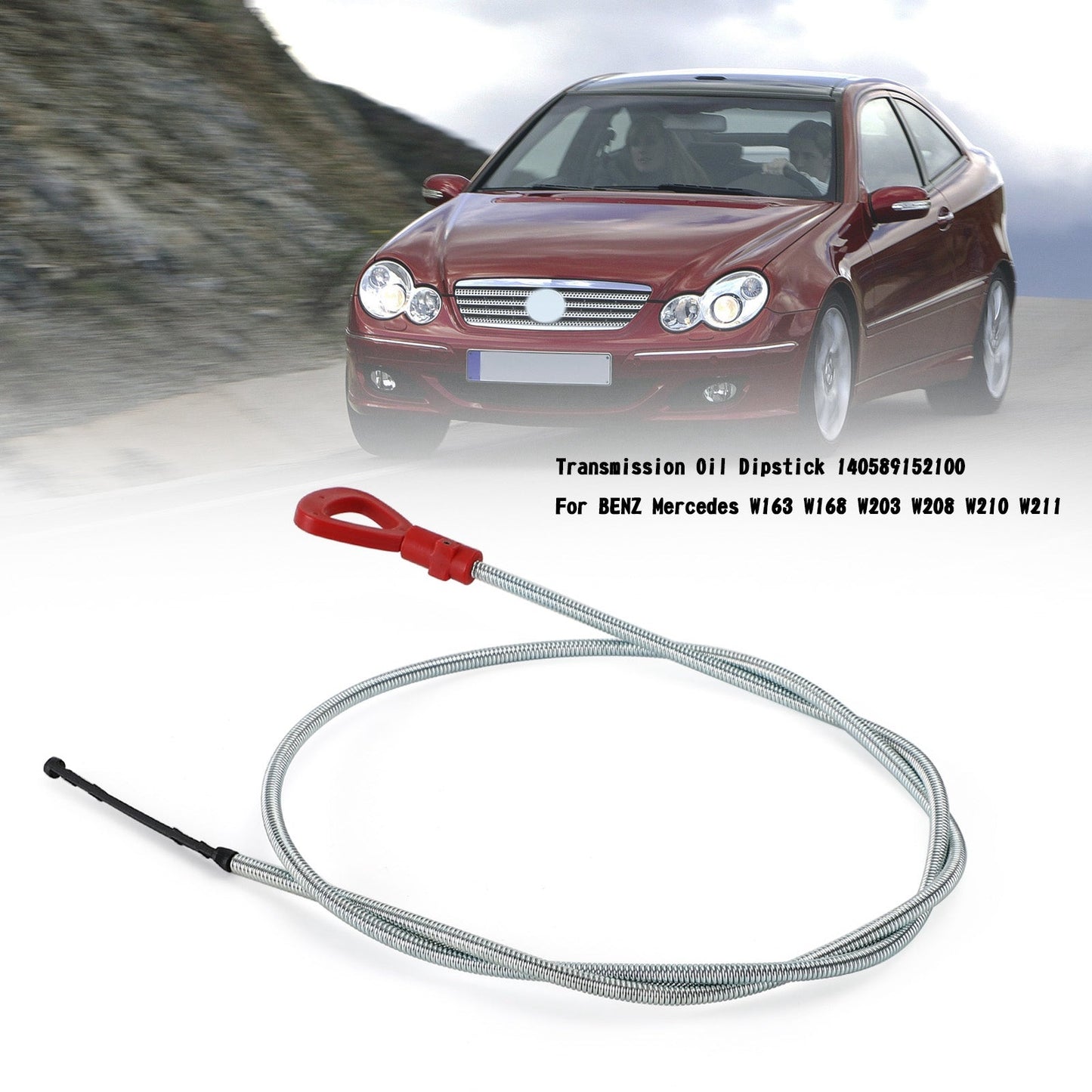 BENZ W163 W168 W203 W208 W210 W211 Transmission Oil Dipstick 140589152100 168589012100 Generic