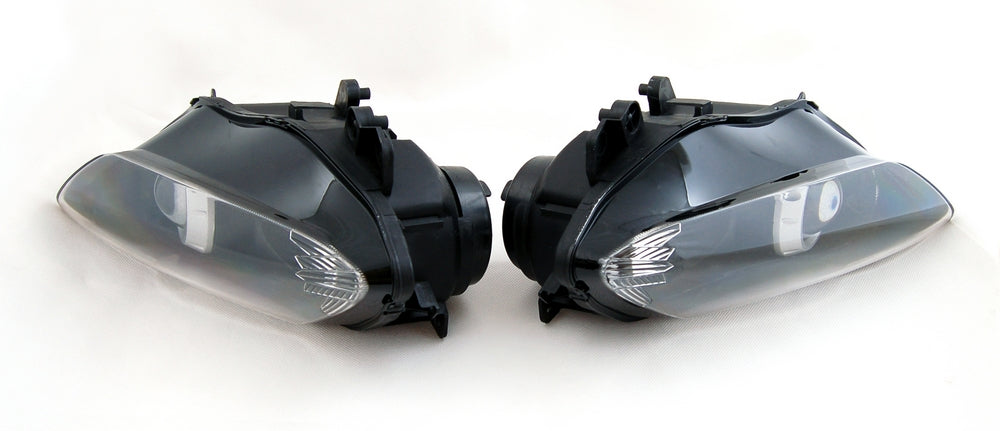 Headlight Guard Protector Cover Haddlamp Kit Clear For Yamaha Yzf R1 1000 07-08