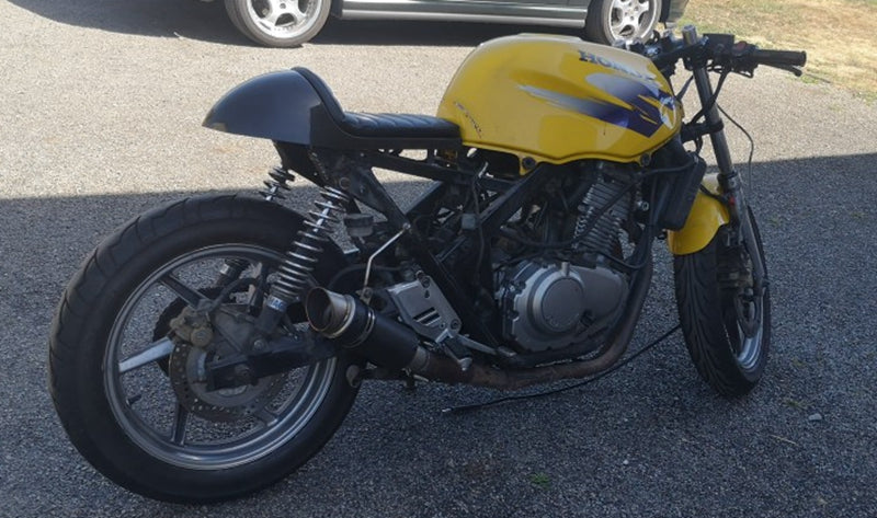 Siège universel Cafe Racer, base de siège rétro, coussin vintage, selle Scrambler, trois couleurs