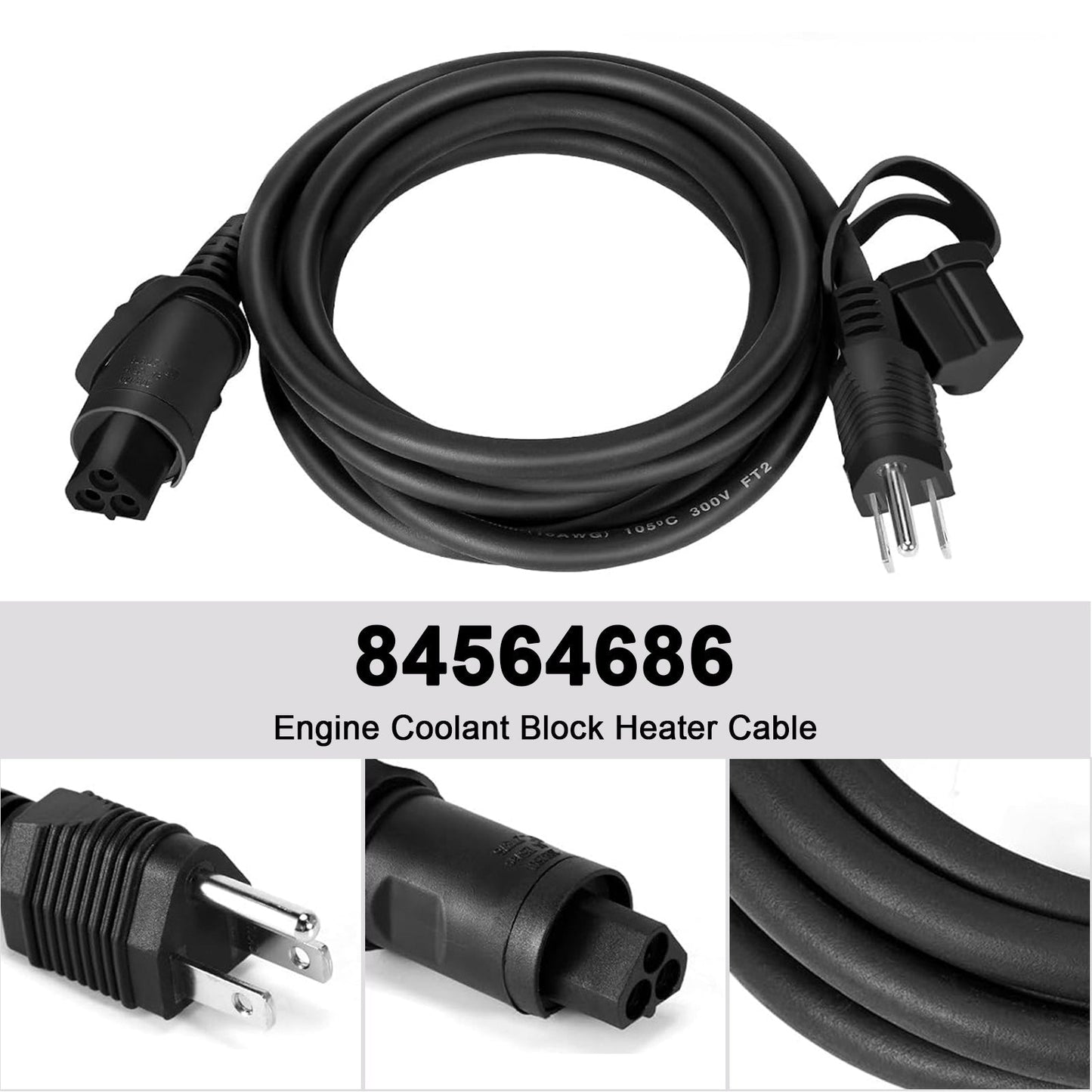 Câble de chauffe-moteur pour Buick Cadillac 2019-2022 84564686