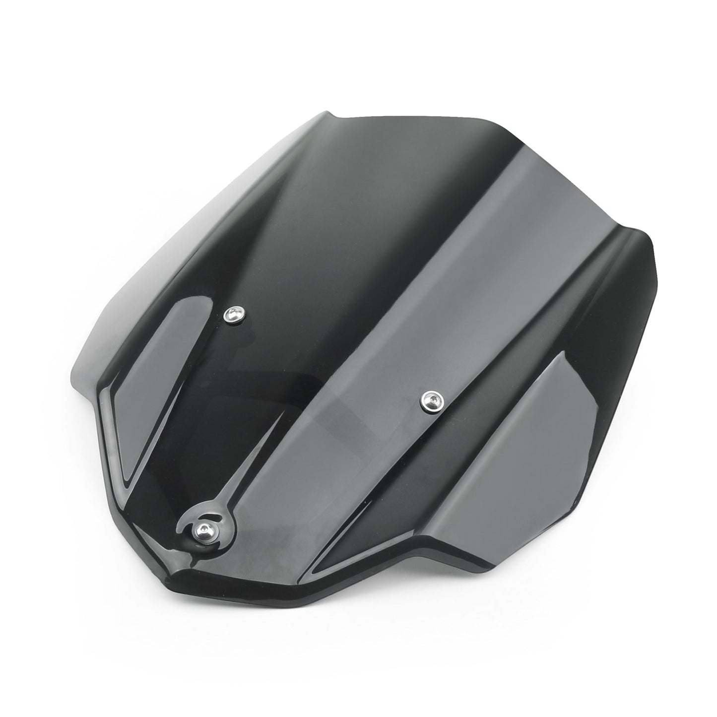 Pare-brise de moto ABS avec support pour Yamaha MT-03 16-19, noir