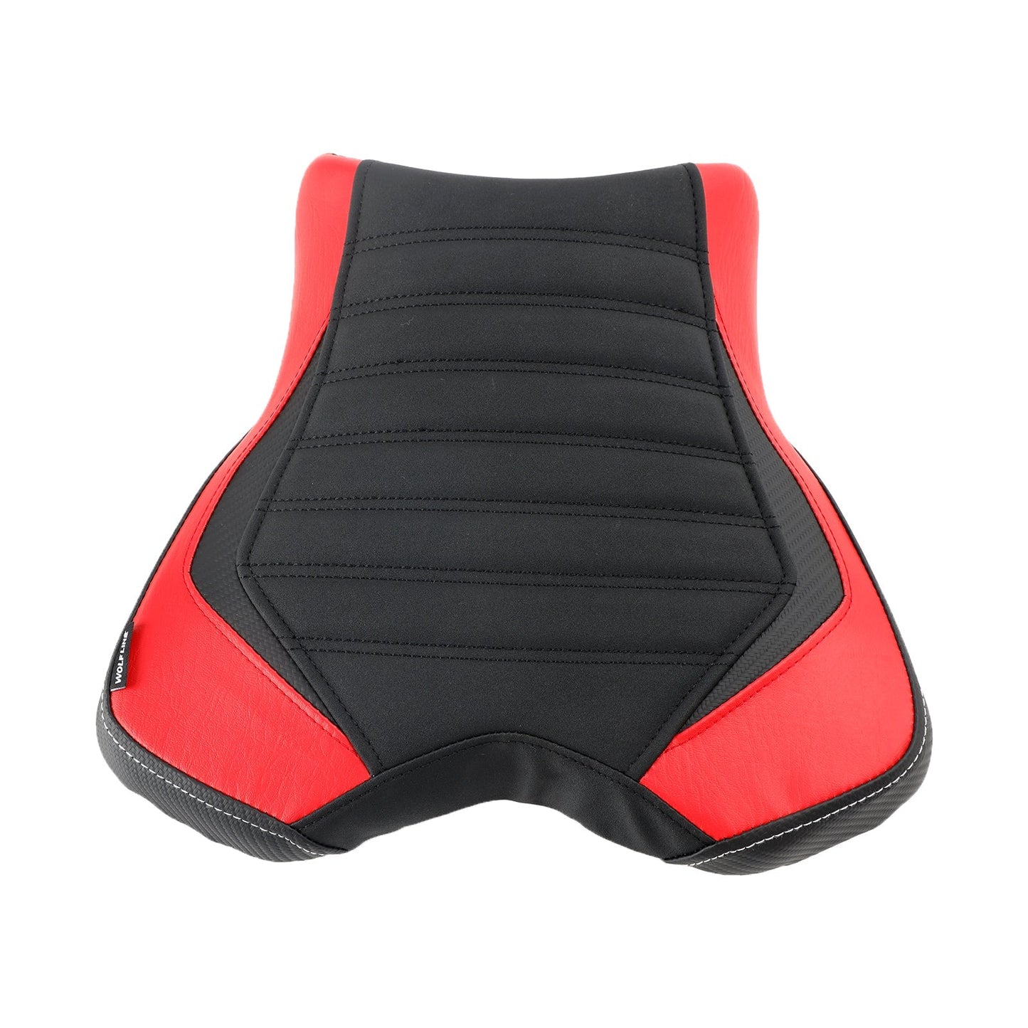 Asiento delantero para Yamaha YZF-R1 15-23, color rojo y amarillo