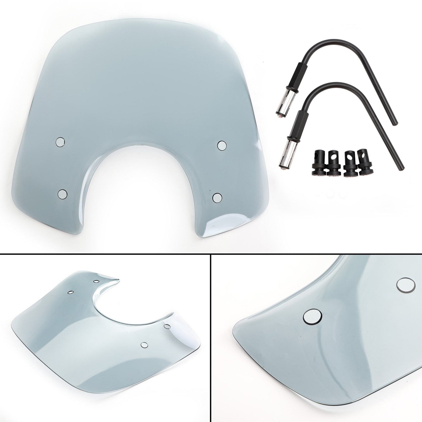Pare-brise adapté pour Vespa LX50 LX125 LX150 GT200 GTS250ie GTS300 Super