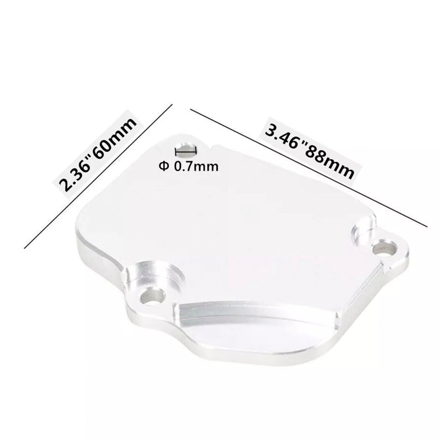 Plaque de protection du tendeur de chaîne de distribution pour moteurs Honda K20 K24 série K