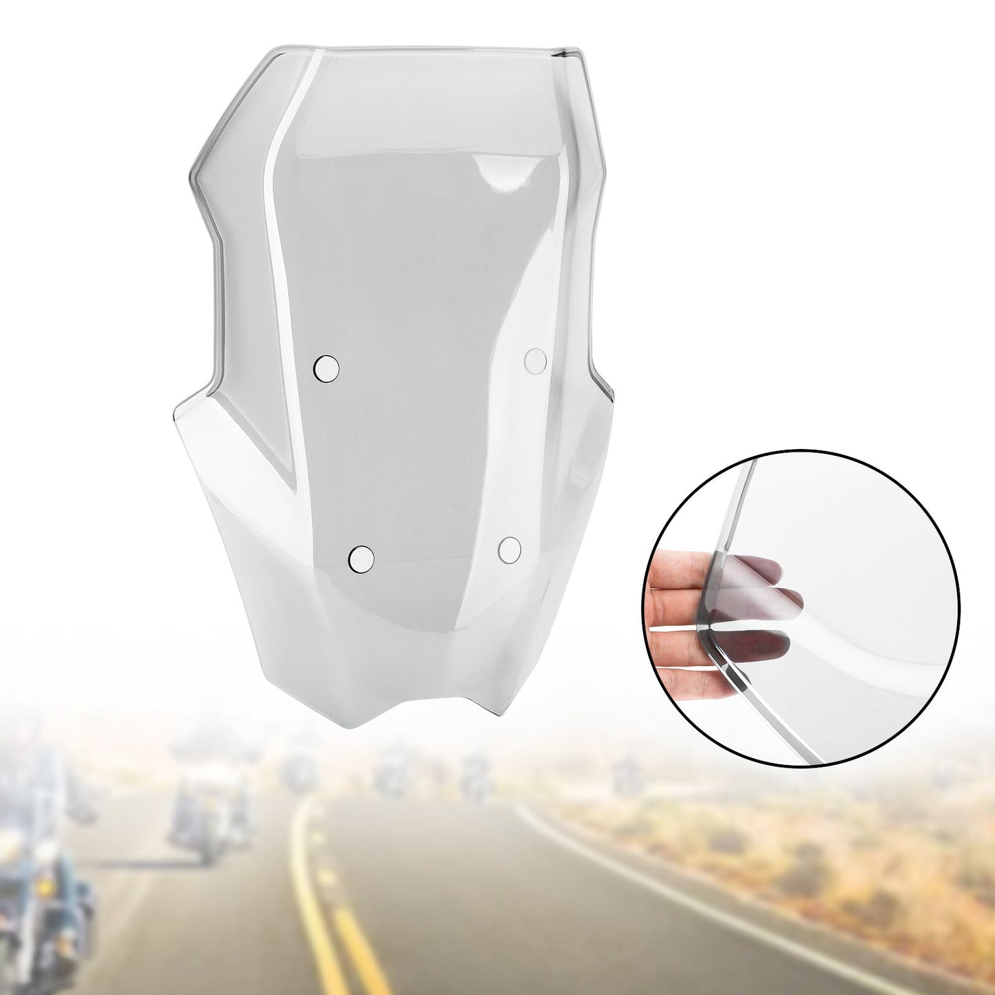 Pare-brise de moto en plastique ABS pour BMW C400X 2018-2021