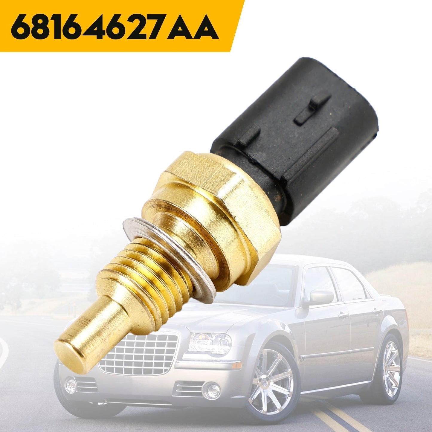 For Chrysler For Dodge For Jeep with 3.6L Engine Coolant Engine Temperature Sensor 68164627AA 627AA
