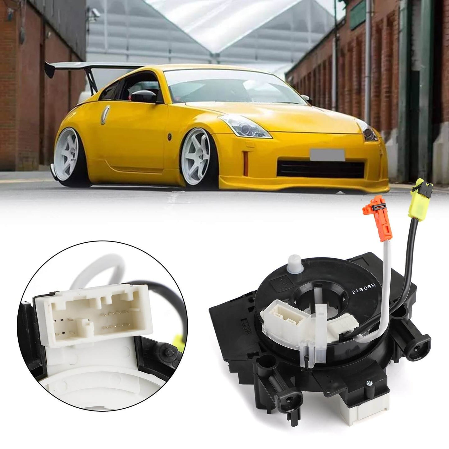 For Nissan Versa Murano Rogue B5567-CB66A Clock Spring Airbag Spiral Cable