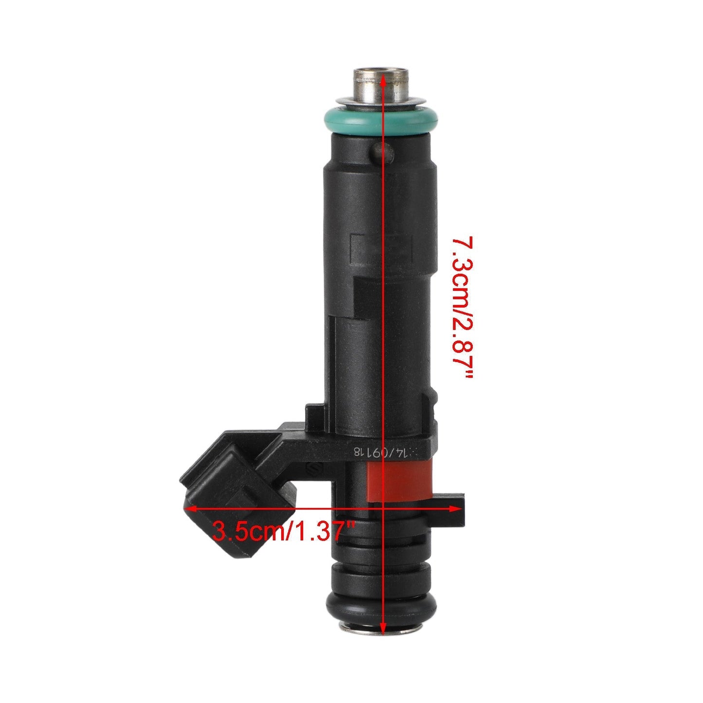 1 inyector de combustible 25186566 27828W compatible con Chevrolet Spark 1.2L L4 (2011-2015) / Chevrolet Beat 2016-2021 INJ675 FJ1332 25194429 C111032