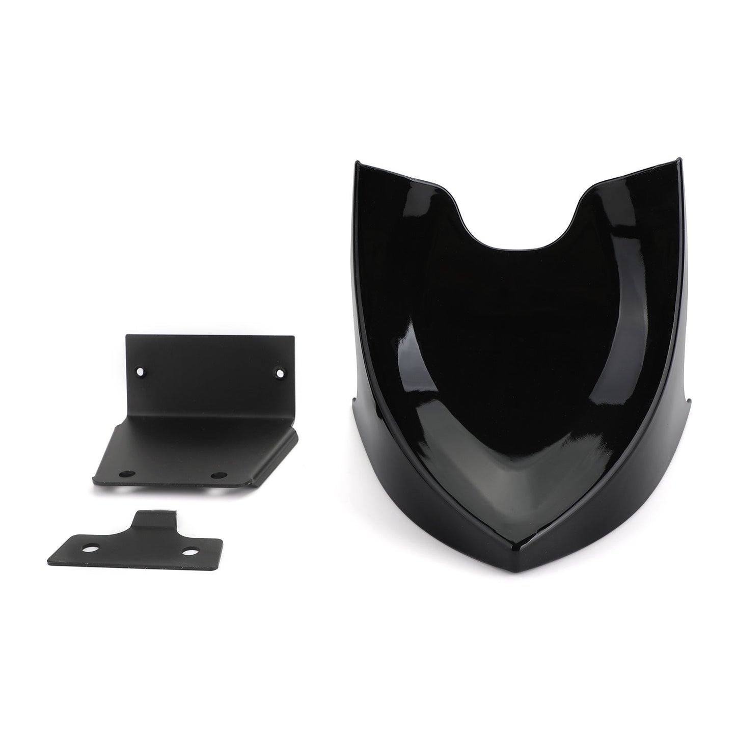 04-19 Sportster XL883 XL1200 48 72 Becquet de menton avant Carénage de barrage d'air MBlack
