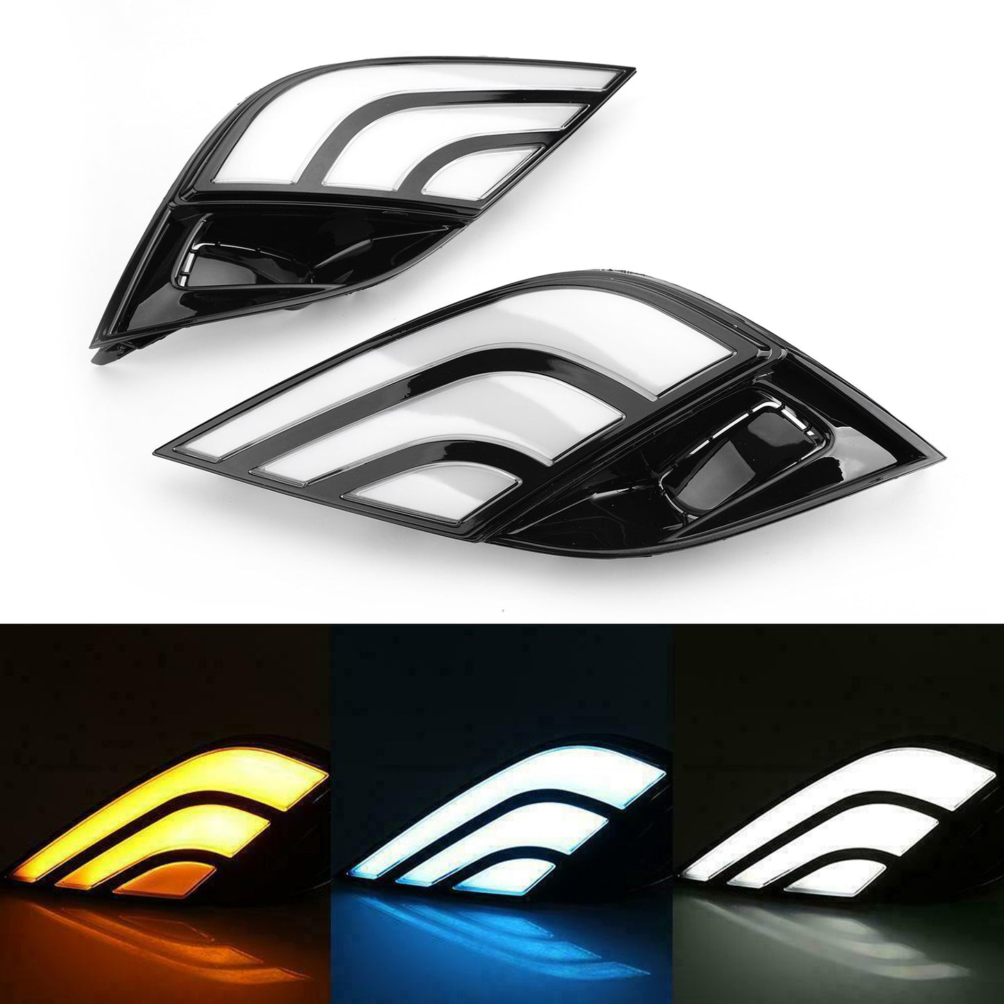 Réfection du câblage des feux de brouillard et clignotants à LED DRL pour Toyota Camry SE XSE 18-19