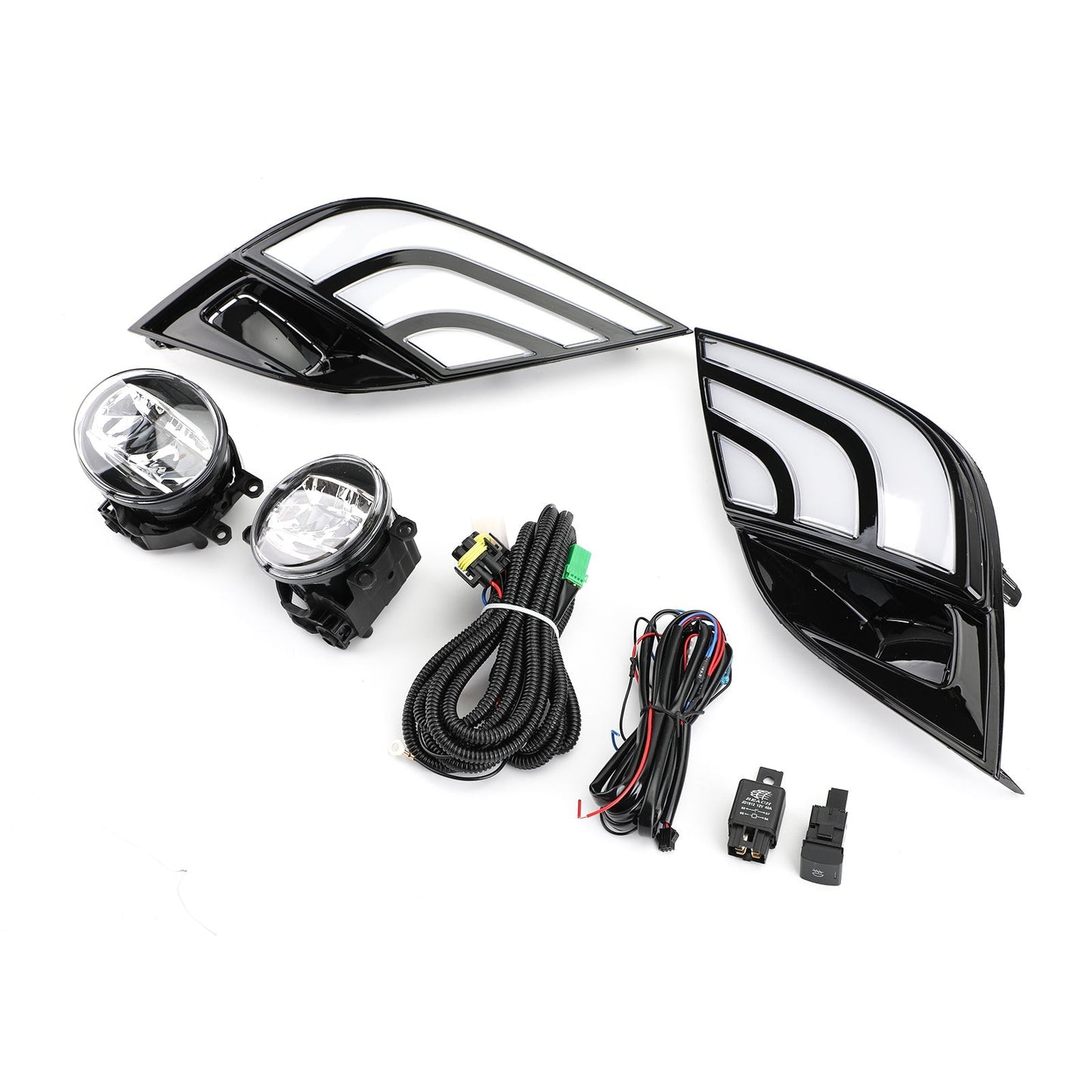 Réfection du câblage des feux de brouillard et clignotants à LED DRL pour Toyota Camry SE XSE 18-19