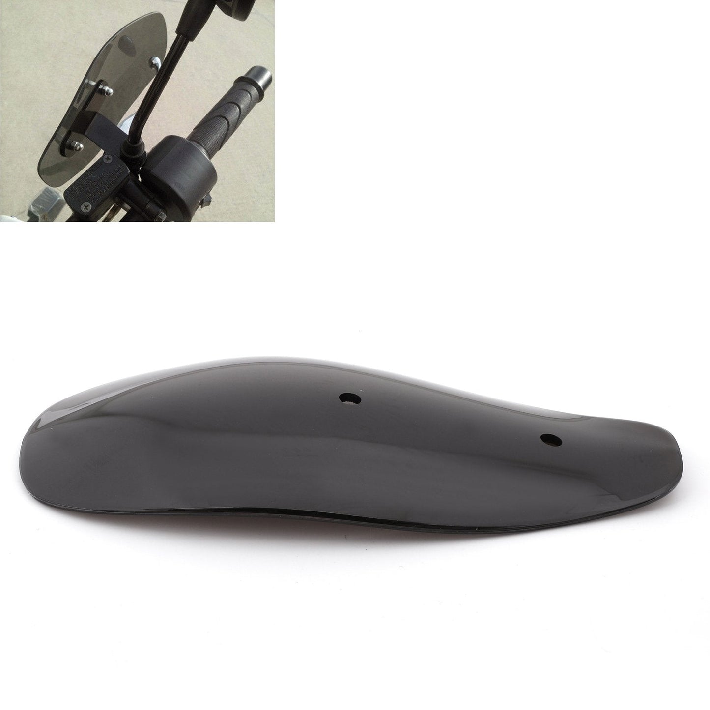 Protège-mains universel pour moto Honda Softail Touring, déflecteur de vent froid, fumé