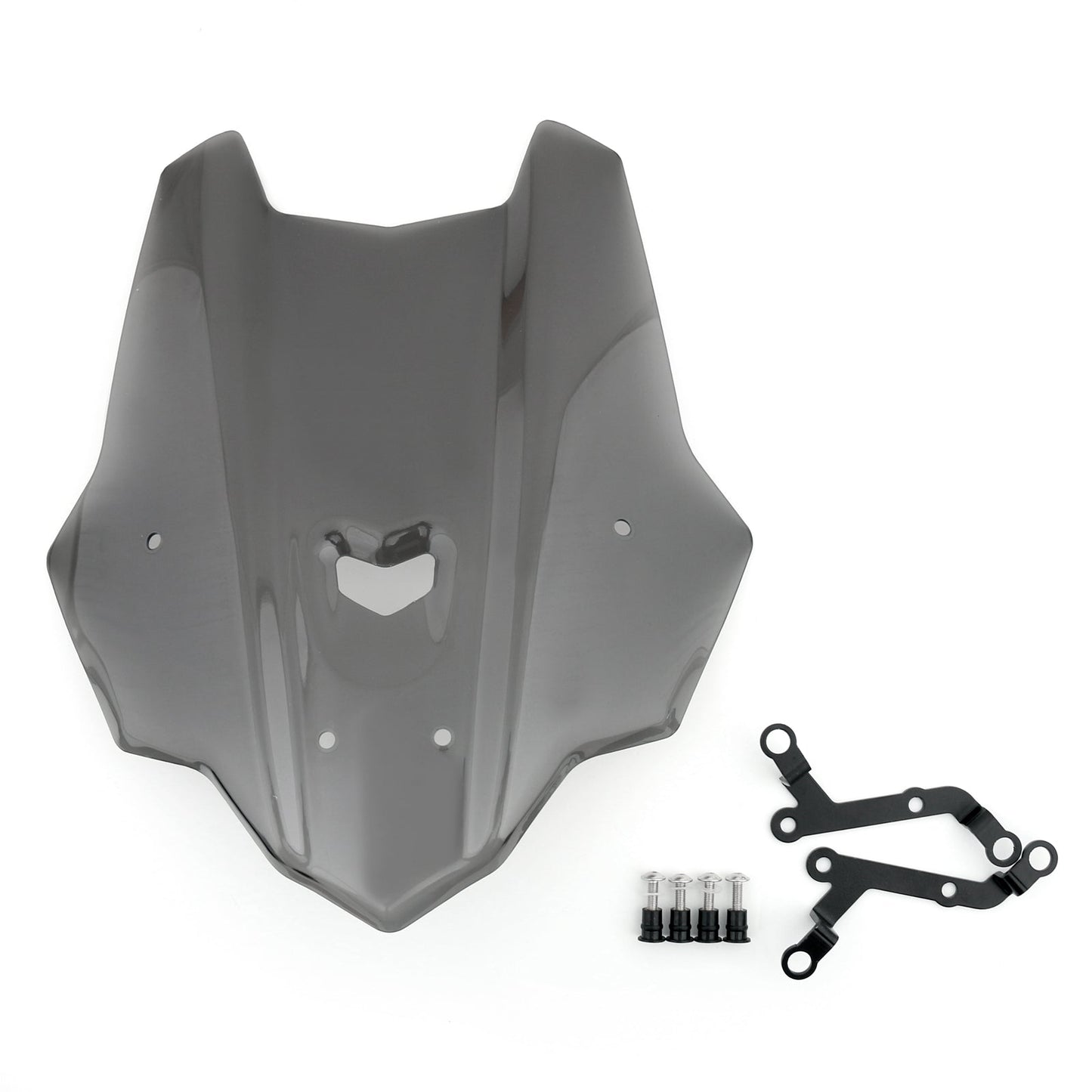 Pare-brise + support double bulle pour Yamaha MT10 FZ10 16-18