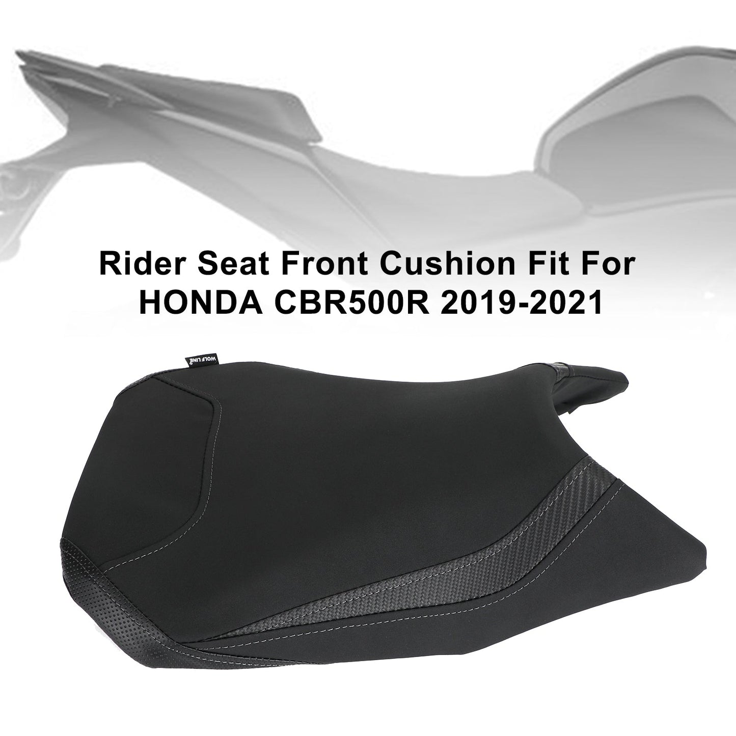 Remplacer le siège conducteur avant/arrière passager pour Honda CBR500R CBR 500R 19-21 rouge