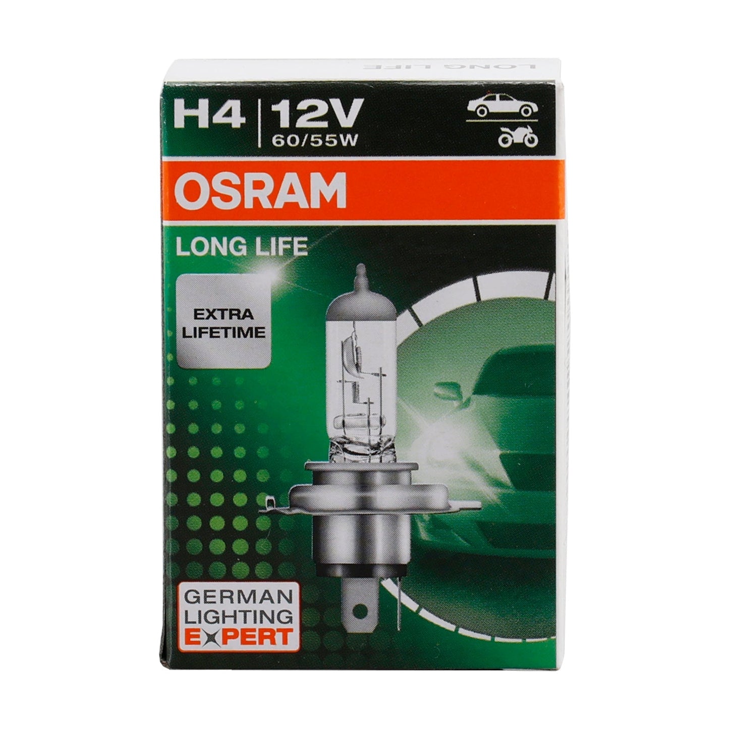 Phare de voiture OSRAM Longlife H4 12 V 60/55 W 64193L