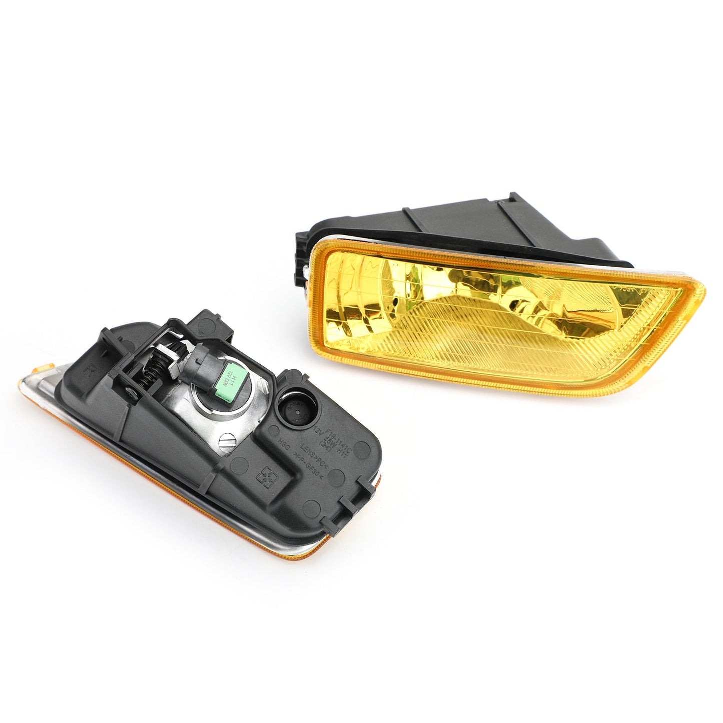 Feux antibrouillard à lentille jaune + interrupteur pour Honda Accord 2003-2007 / Acura TL 2004-2008