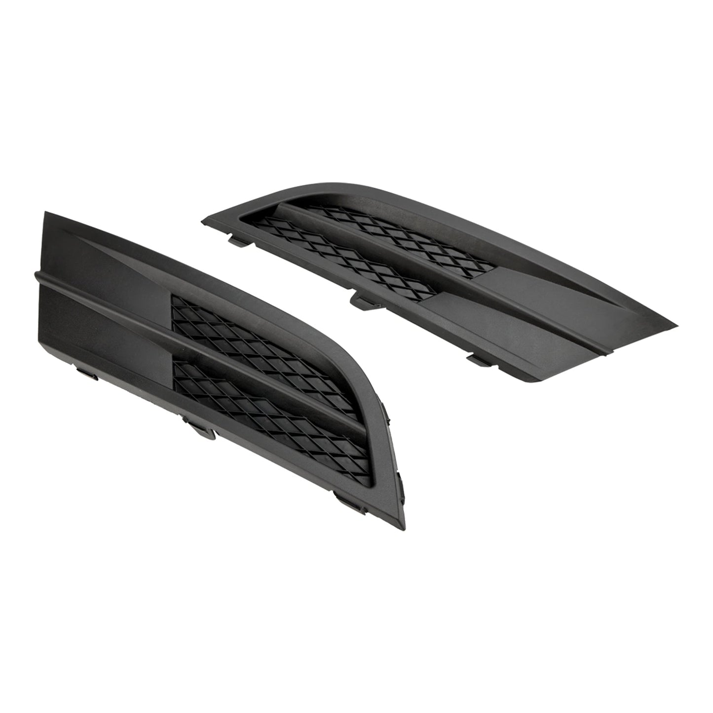 VW Jetta 2015-2018 Pair Fog Lamp Cover Grille Grill 5C6853665H9B9 5C6853666G9B9 VW1038135 Generic