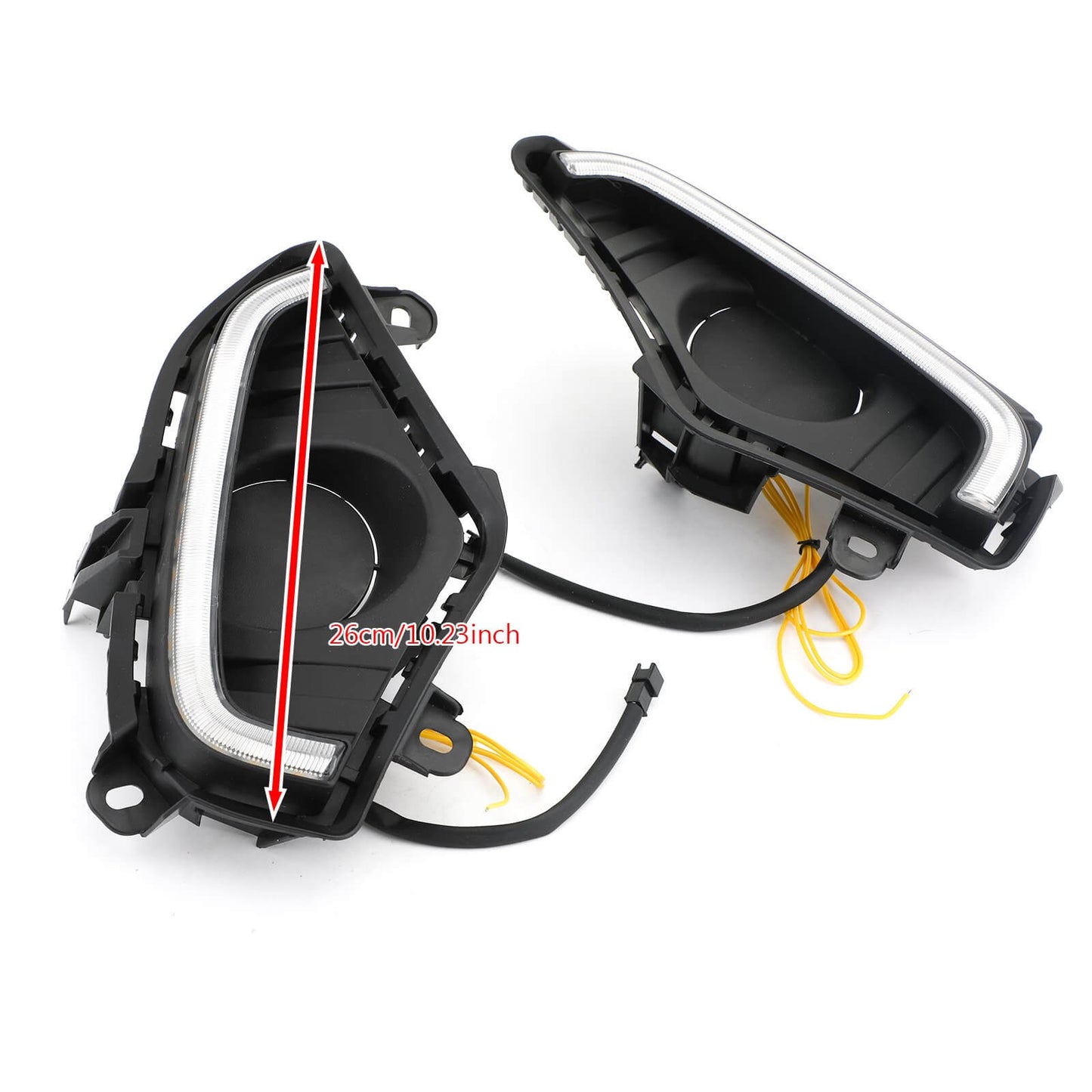 Kit de câblage et d'interrupteur pour feux de route et antibrouillards à LED DRL pour Toyota RAV4 2019-2020