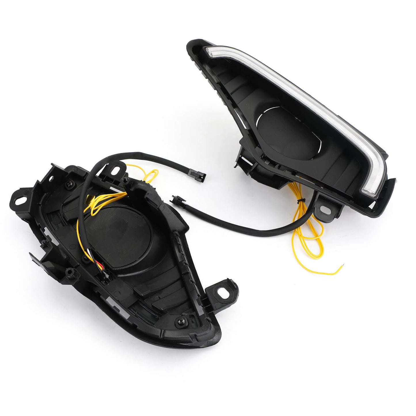 Kit de câblage et d'interrupteur pour feux de route et antibrouillards à LED DRL pour Toyota RAV4 2019-2020
