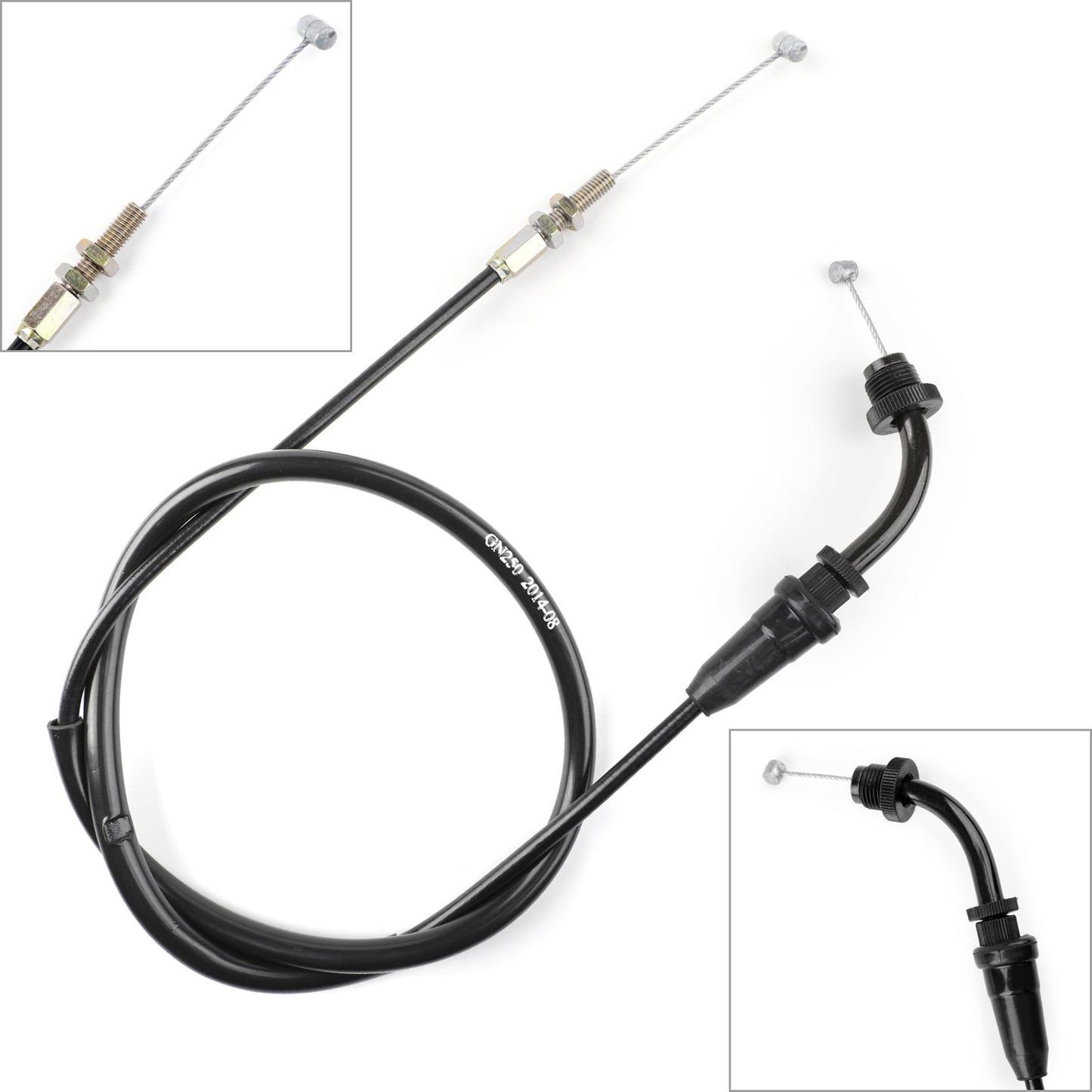 Câble d'accélérateur pour moto Suzuki GN250 85-01 et GS450E GS550L 80-81 58300-38302