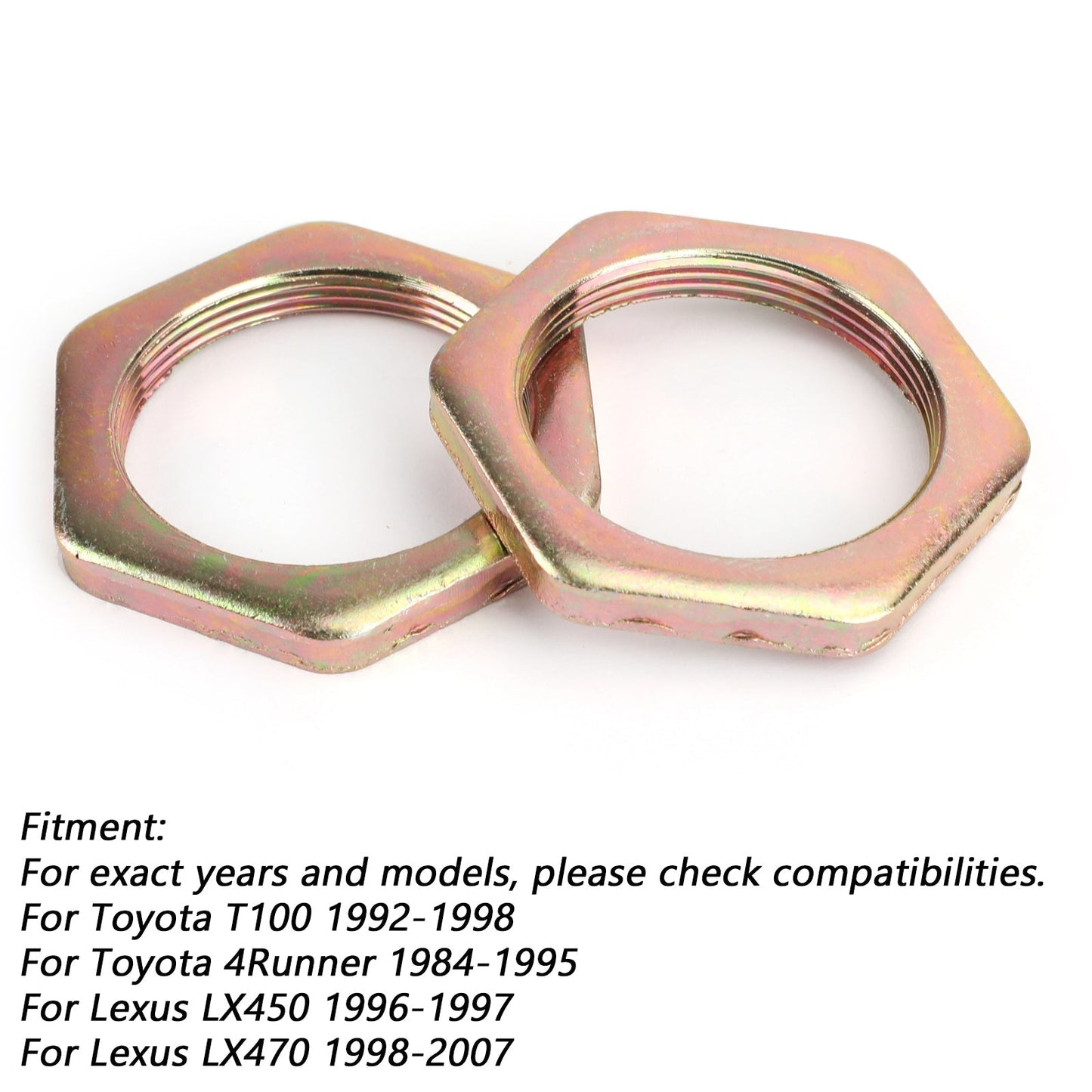 Front Axle Hub Spindle Lock Nut Washer Kit 43521-60011 For For Toyota For Jeep Hiluxs