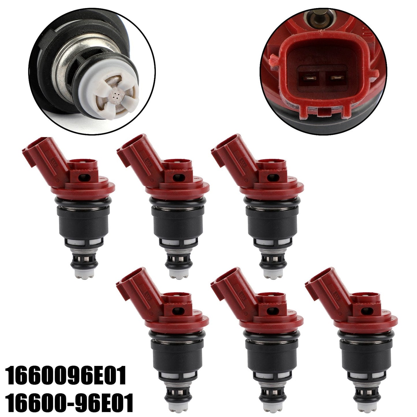 1 inyector de combustible compatible con Infiniti I30 96-99 Nissan Maxima 92-99 1660096E01
