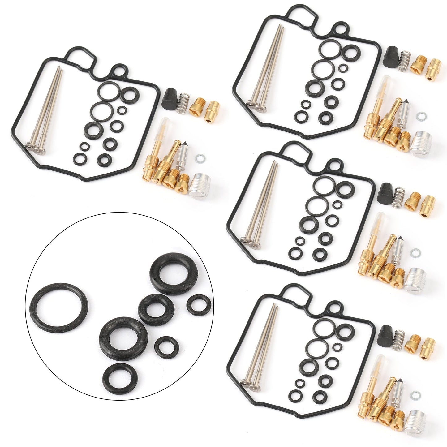 Kit de réparation et de reconstruction de carburateur 4 pièces pour Honda CB750F Super Sport 1980-1982