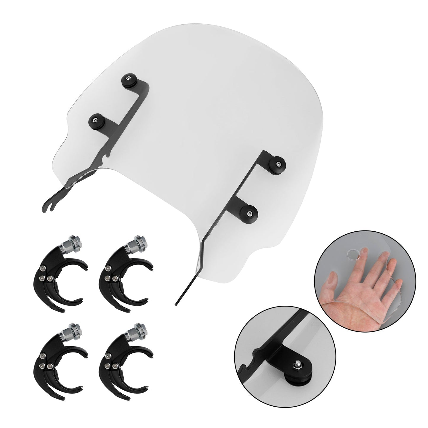 Pare-brise de moto ABS pour Sportster S RH1250 2021-2022