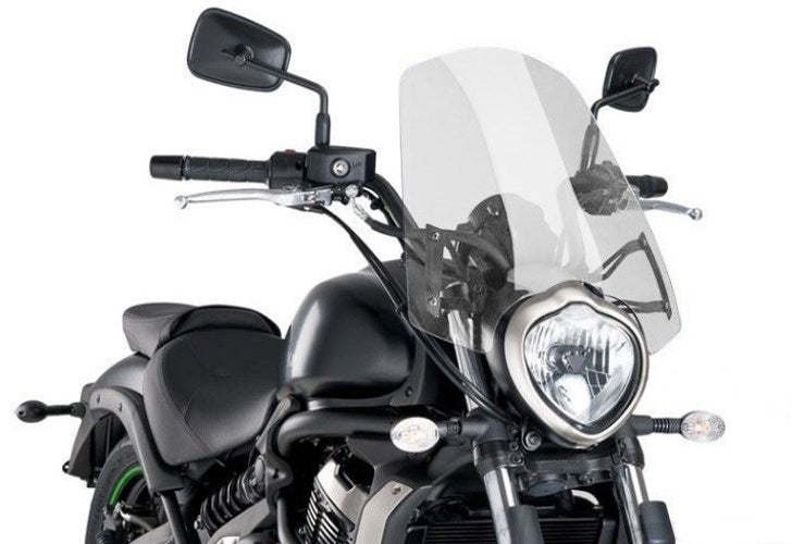 Pare-brise avec support pour Kawasaki Vulcan S EN 650 CL 2015-2023