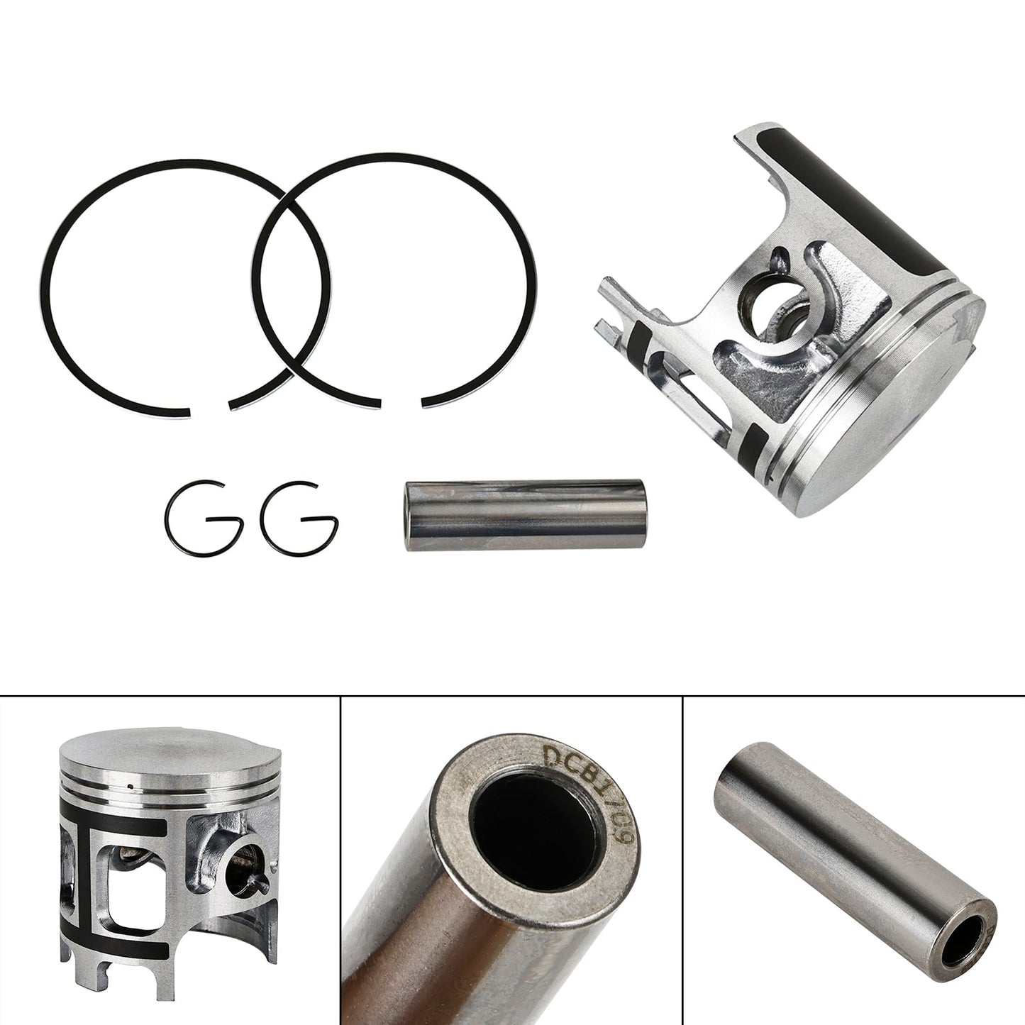 Juego de pistones y anillos para motor Pro-X de 66 mm, compatible con Yamaha Blaster 200 (1988-2006)
