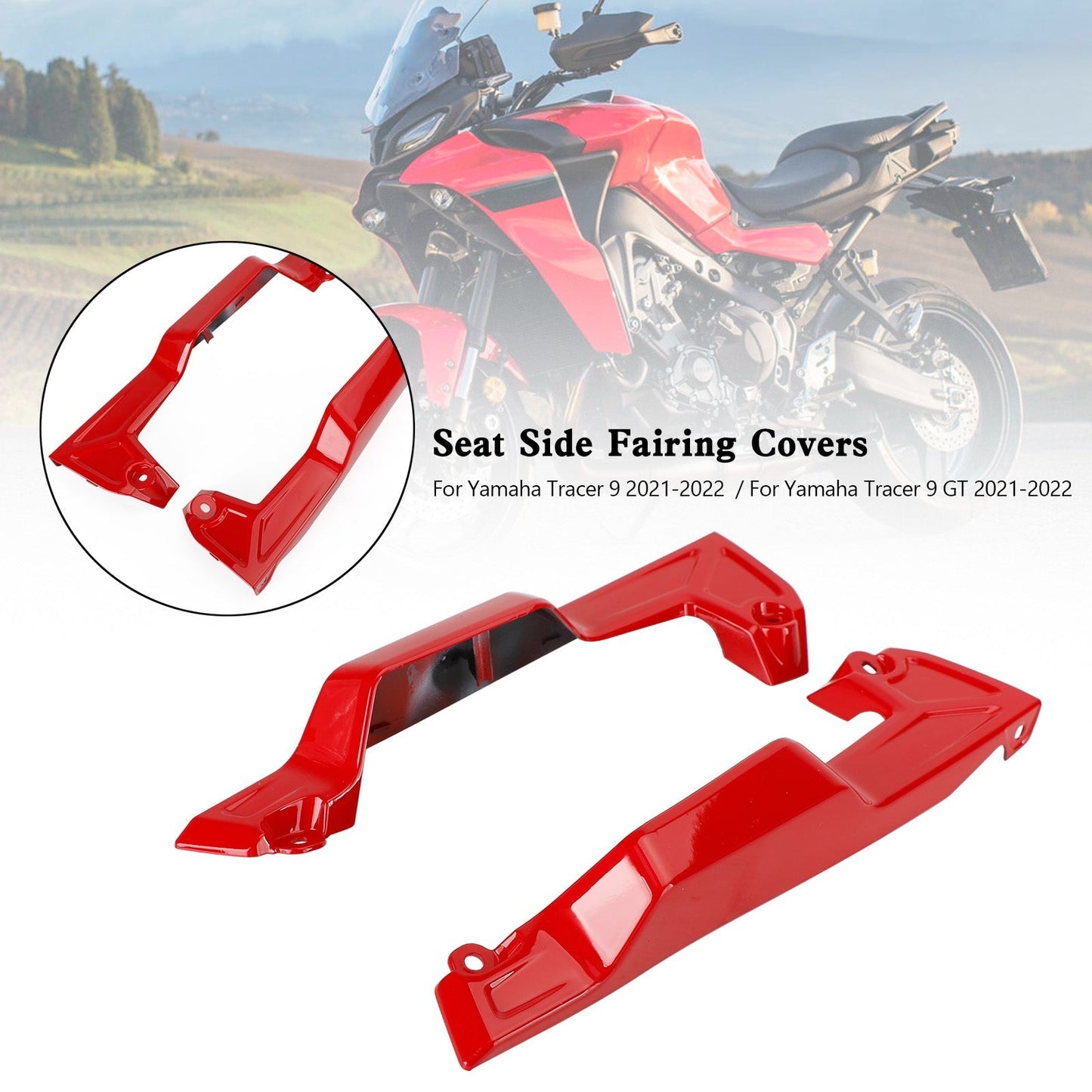 Carénages latéraux de selle arrière pour Yamaha Tracer 9 GT 2021-2022