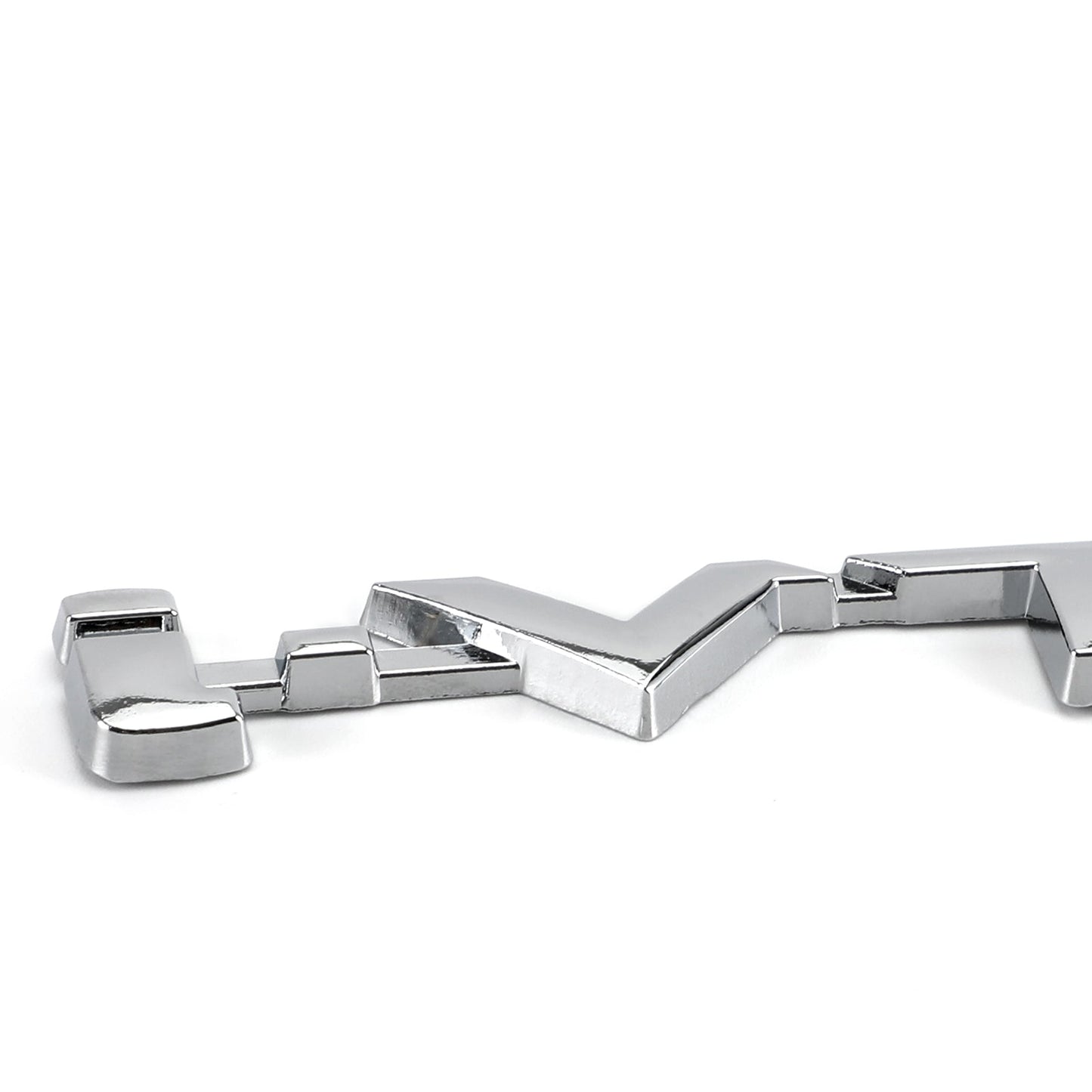 Autocollants 3D en métal pour coffre de voiture i-VTEC, emblème turbo arrière, argent