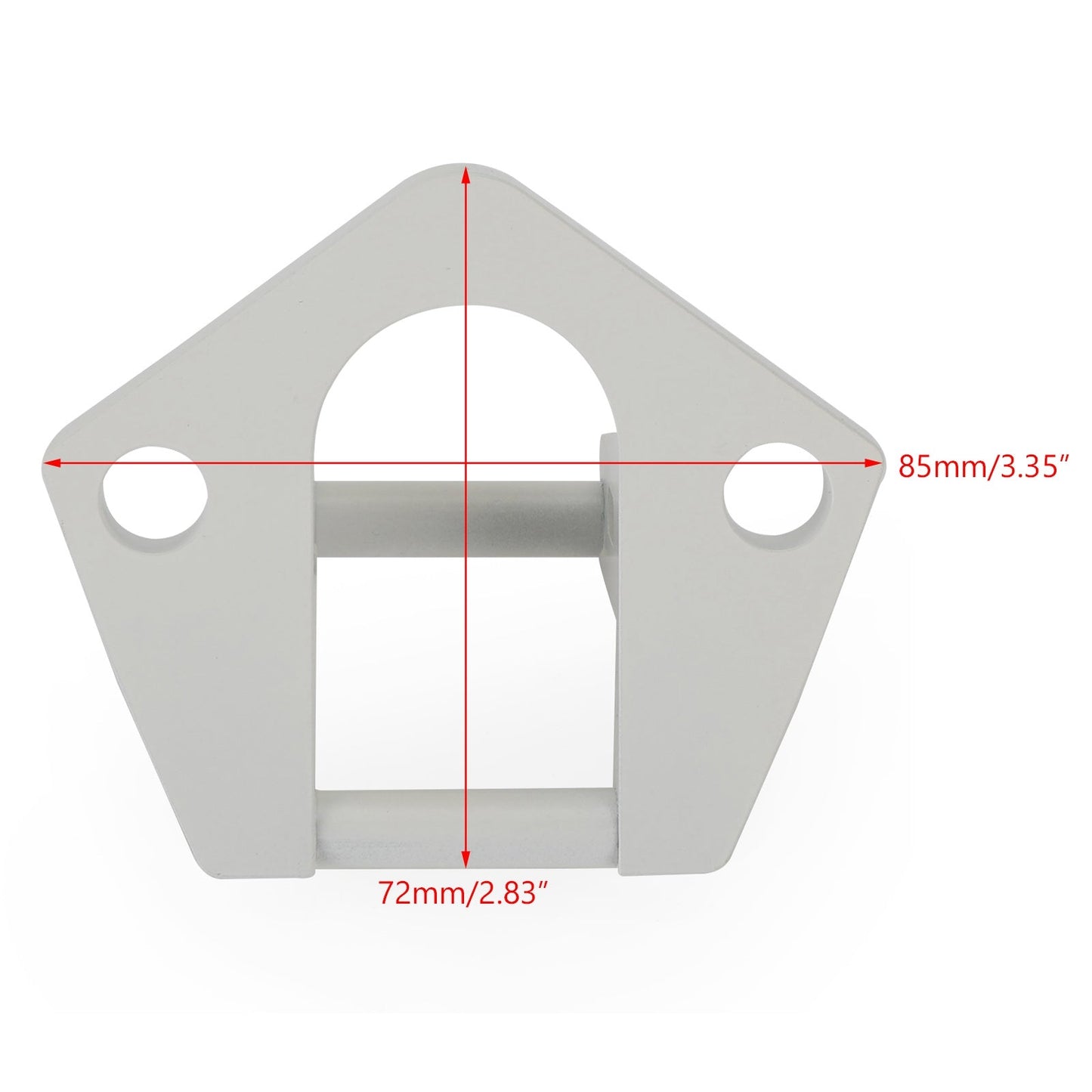 Quincaillerie en aluminium pour auvent de camping-car, pour remplacement du support inférieur de l'auvent Sunchaser II