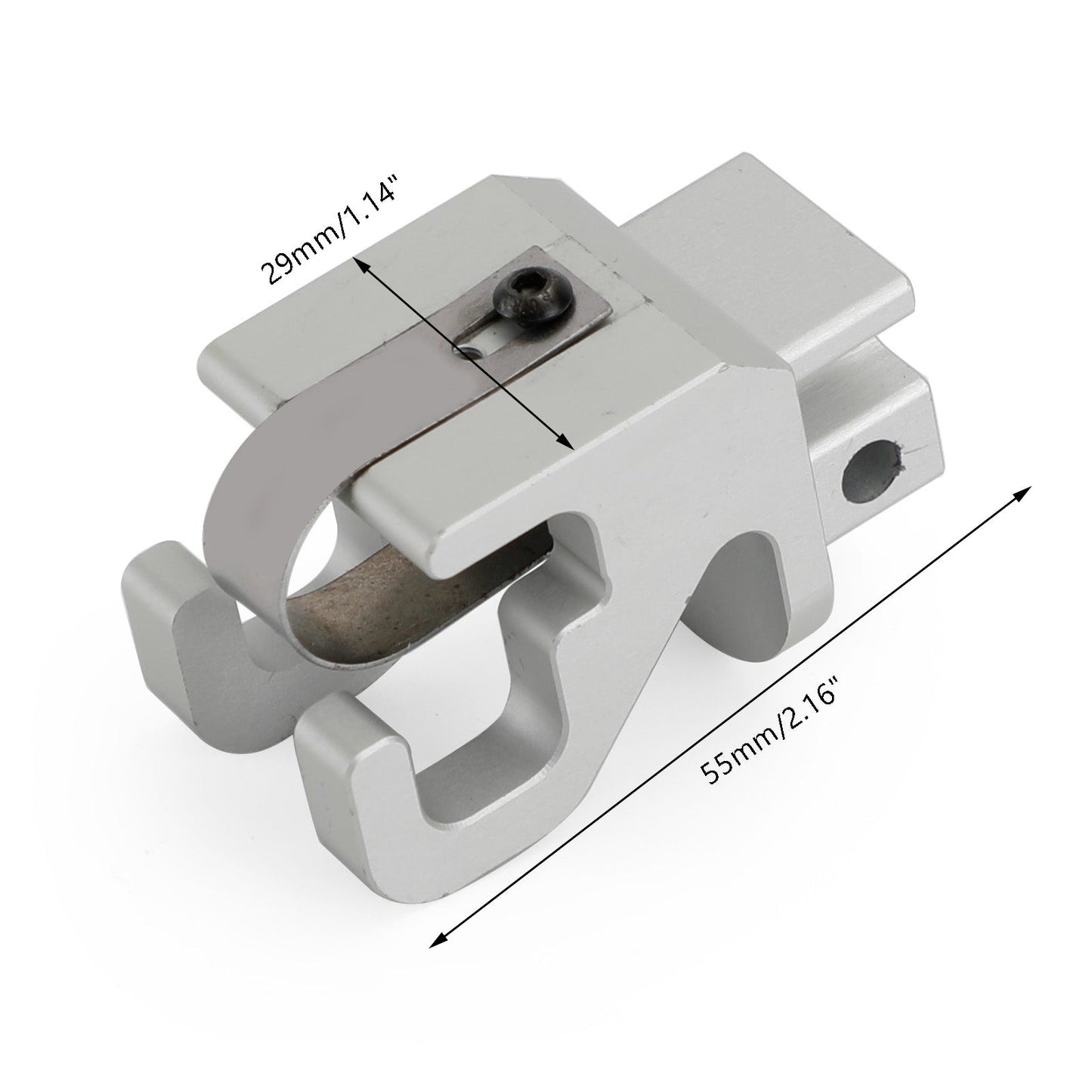 Griffe de chevron en aluminium satiné pour auvent Dometic SUNCHASER II