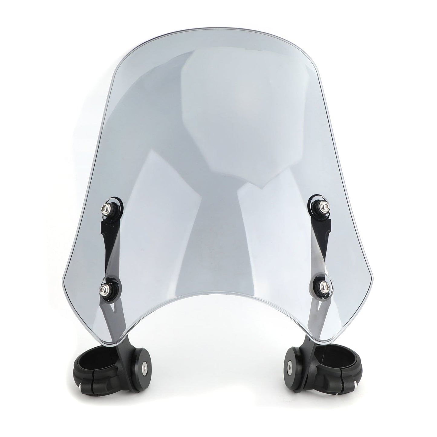 Pare-brise ABS pour moto Harley Dyna Softail, gris