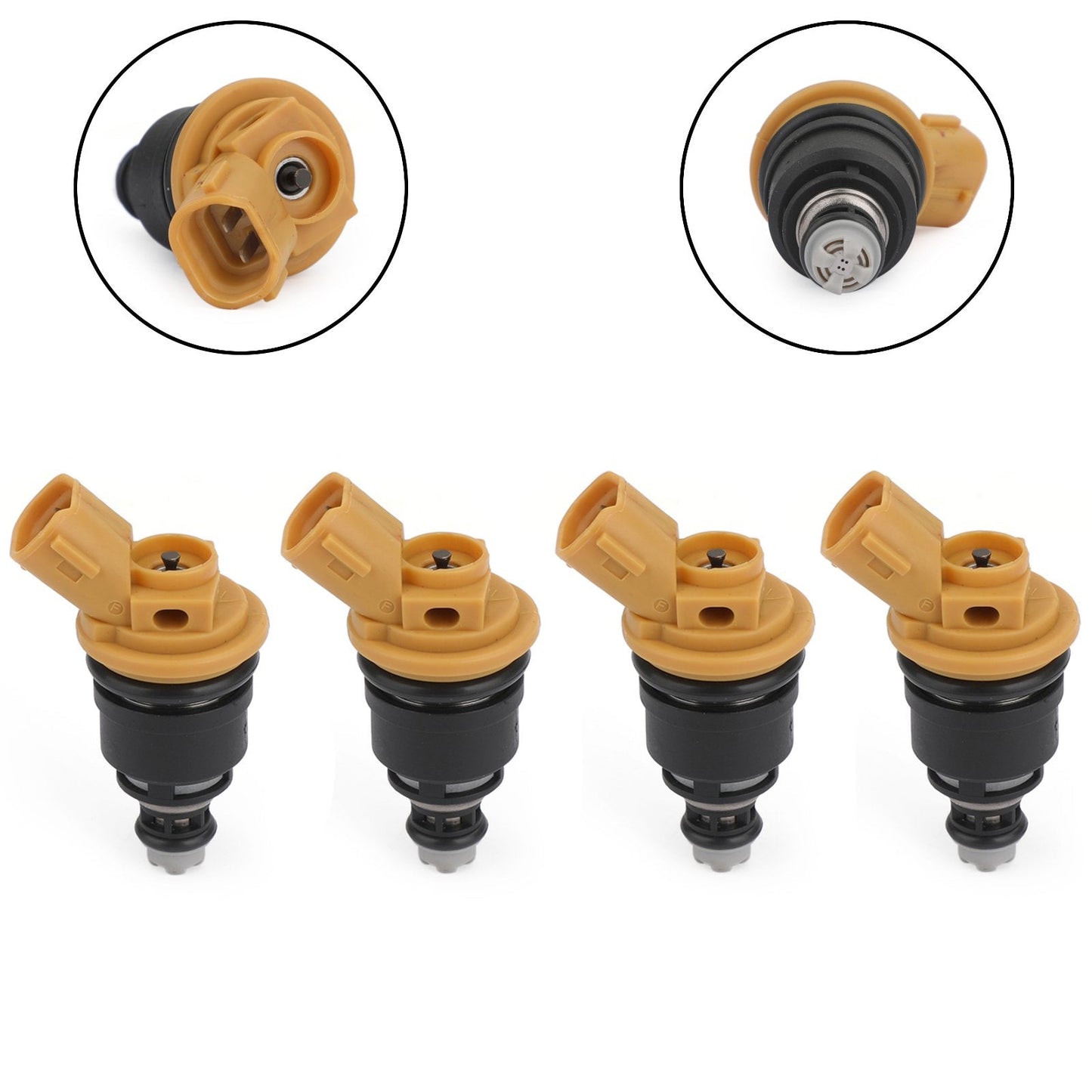 1 inyector de combustible amarillo de 550 cc para STI WRX GC8 16600-AA170