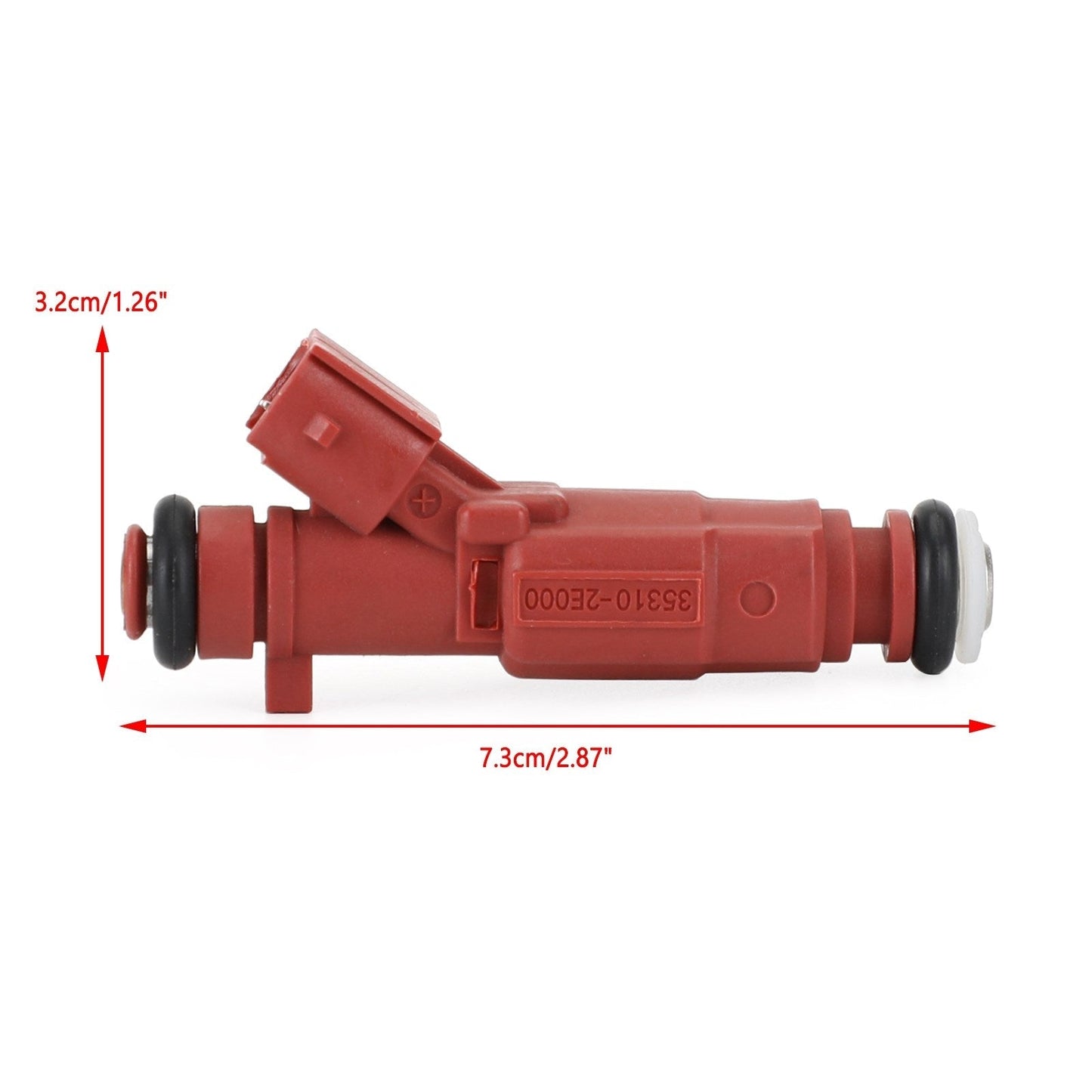 4 inyectores de combustible 35310-2E000 y 35310-2E100 para Hyundai ELANTRA 1.8L (2011-2015)