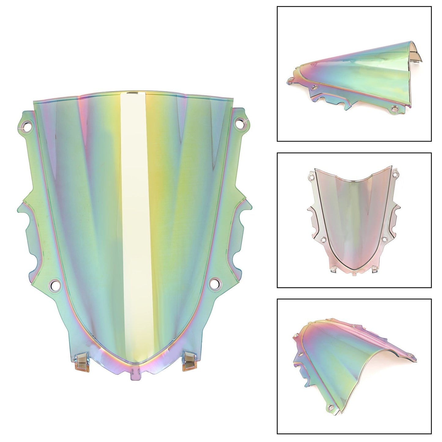 Pare-brise de moto en plastique ABS pour Yamaha YZF R3 2019-2020