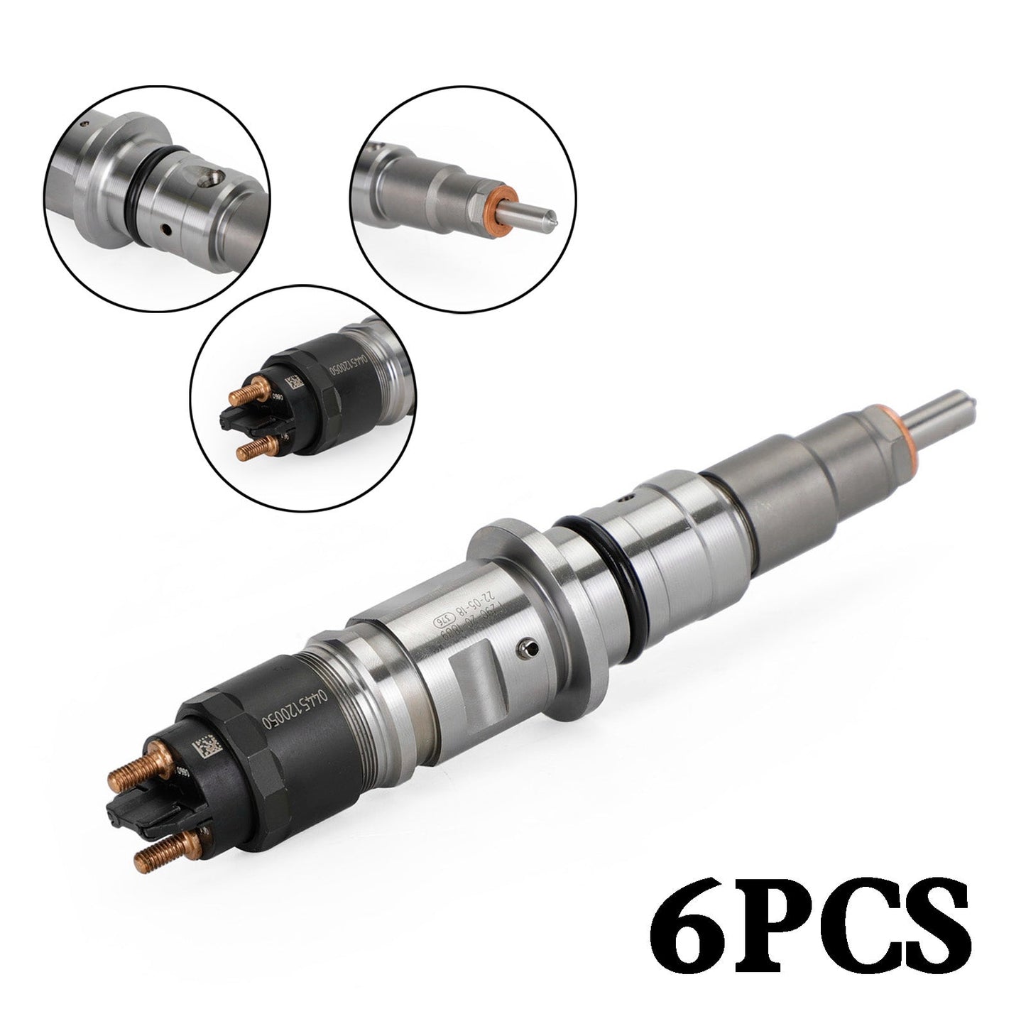2007-2012 Dodge Ram truck 6.7L 0445120050 13500881-104 Common Rail Diesel Fuel Injector 4940096X 4981076 5253220 R80270767AA