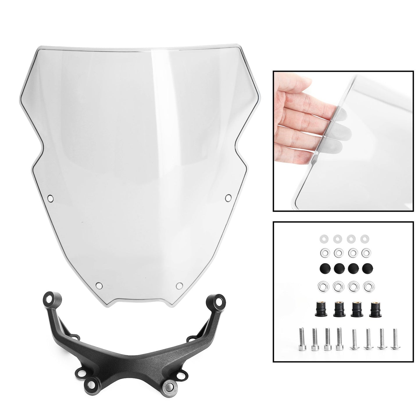Pare-brise de moto ABS adapté à Yamaha MT-09 MT09 2021