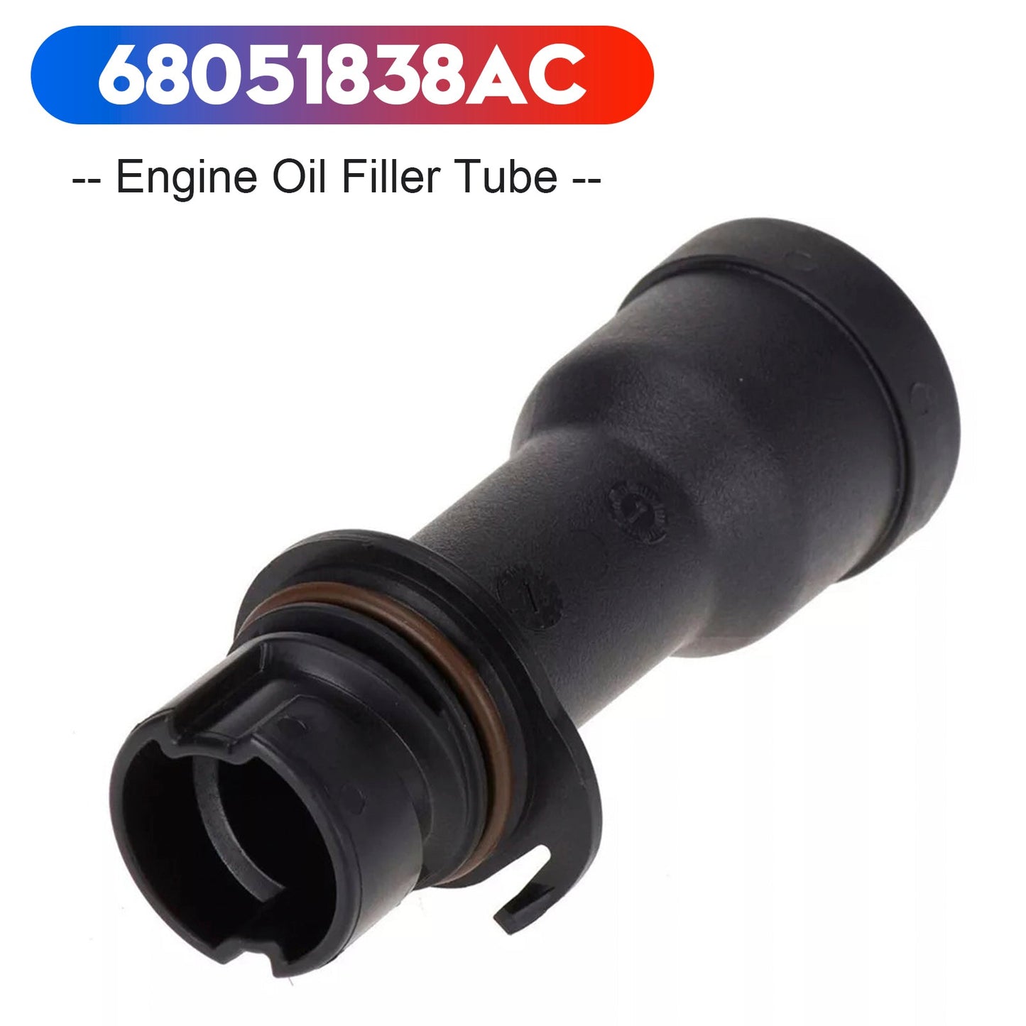Tube de remplissage d'huile moteur flexible 68051838AC pour Dodge Challenger SE 3,6 L V6 2011