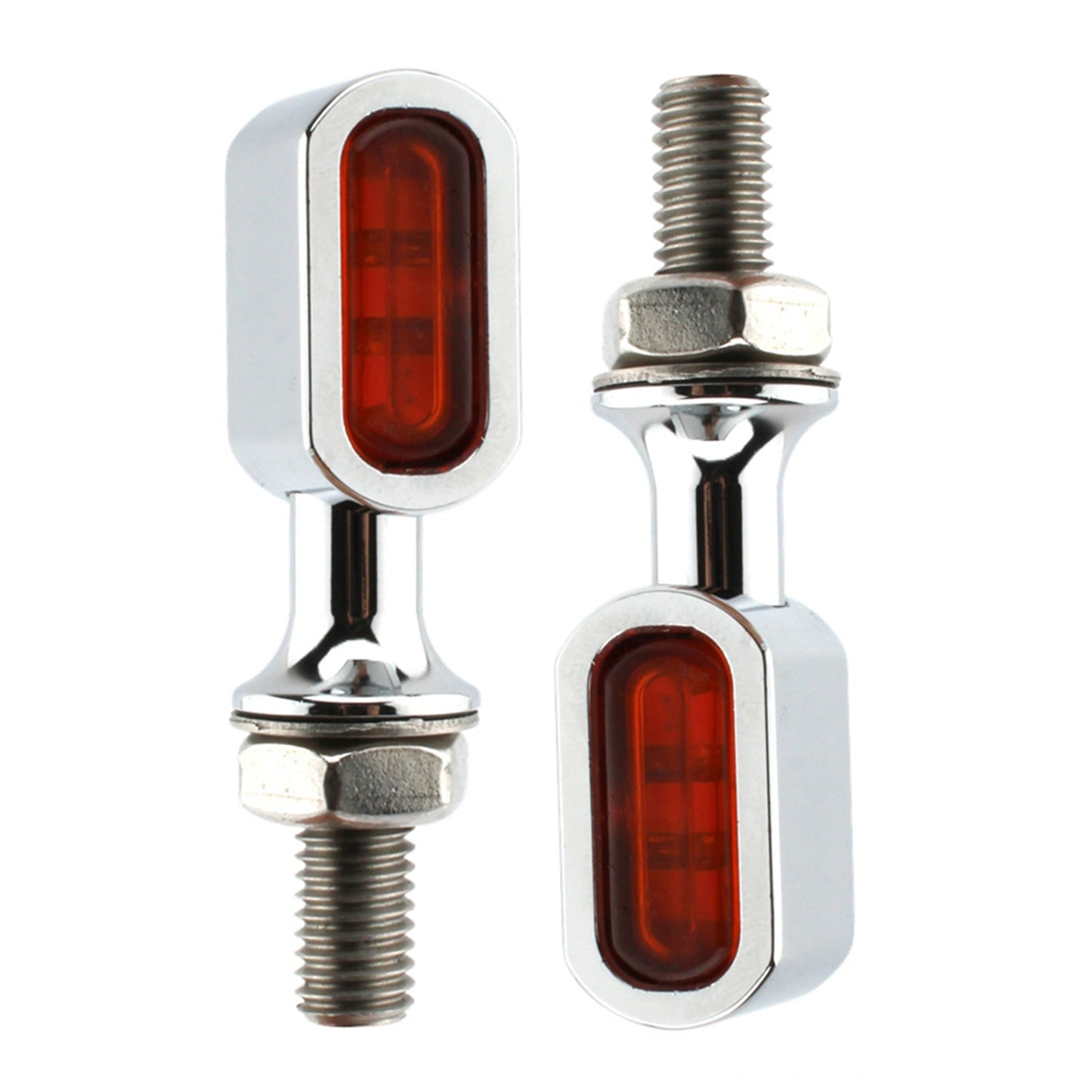 Accesorio de indicador de señal de giro LED trasero Mini E Mark para Sportster Touring Dyna Softail