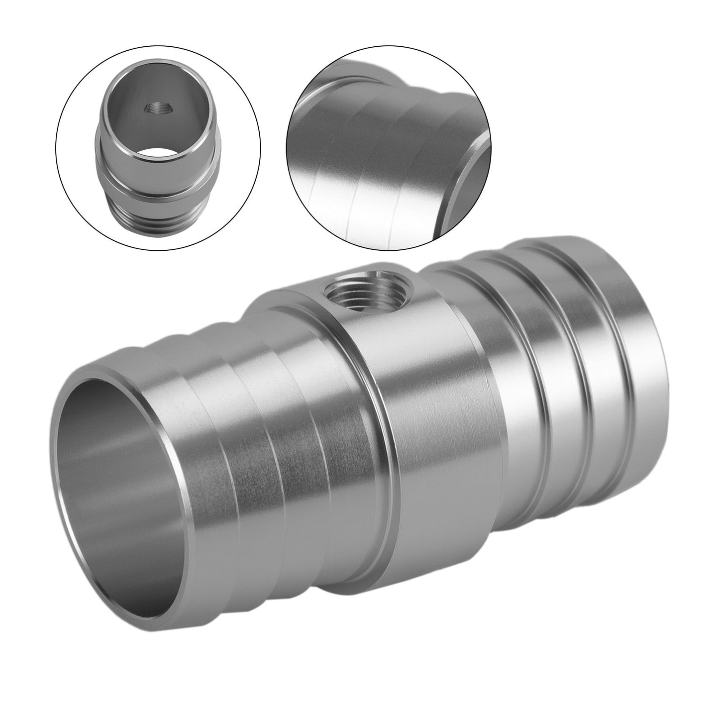 Tuyau de 1-1/4" avec adaptateur de port de vapeur NPT de 1/8" pour radiateur supérieur LS Swap, liquide de refroidissement
