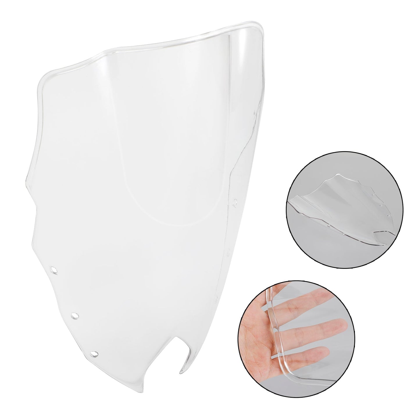 Pare-brise de moto ABS pour Yamaha FZ6R FZ-6R FZS600 2009-2015